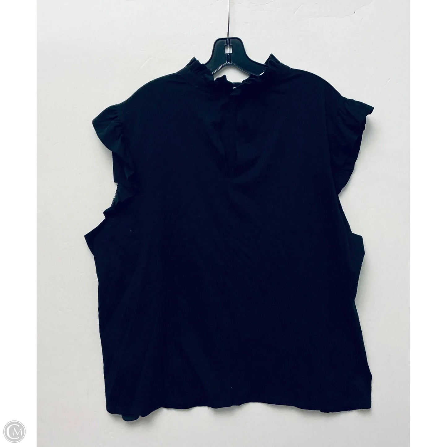 Top Sleeveless By Sugar Lips In Black, Size: 3x