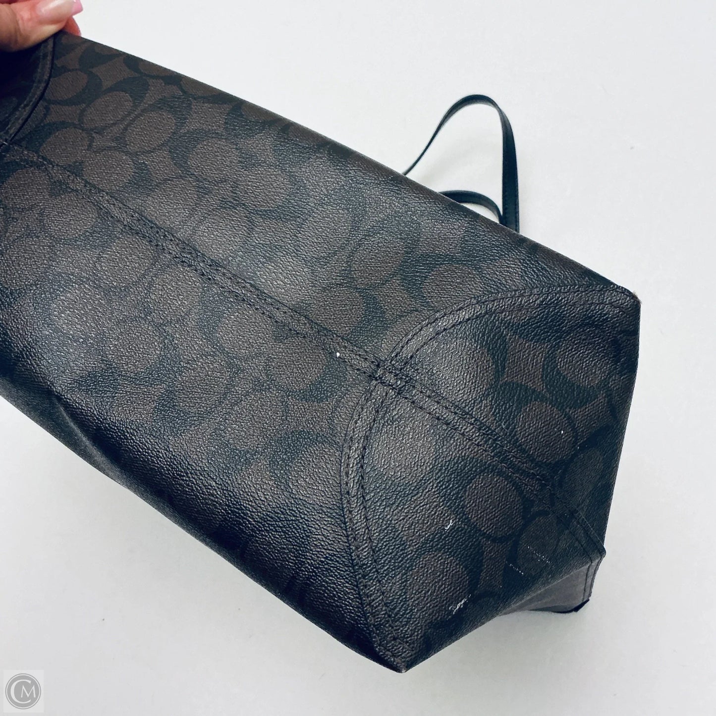 Tote Designer By Coach, Size: Large