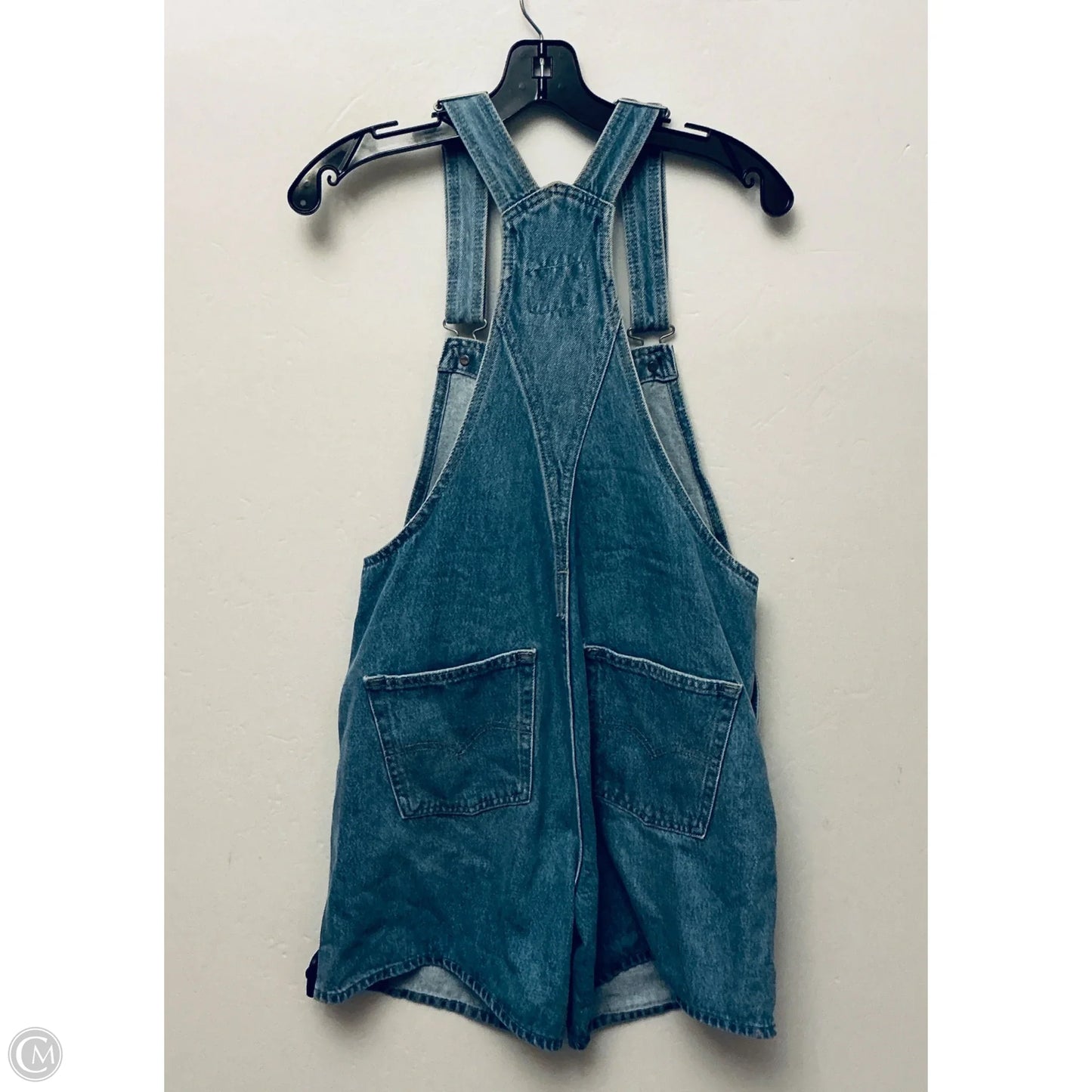 Shortalls By Levis In Blue Denim, Size: S