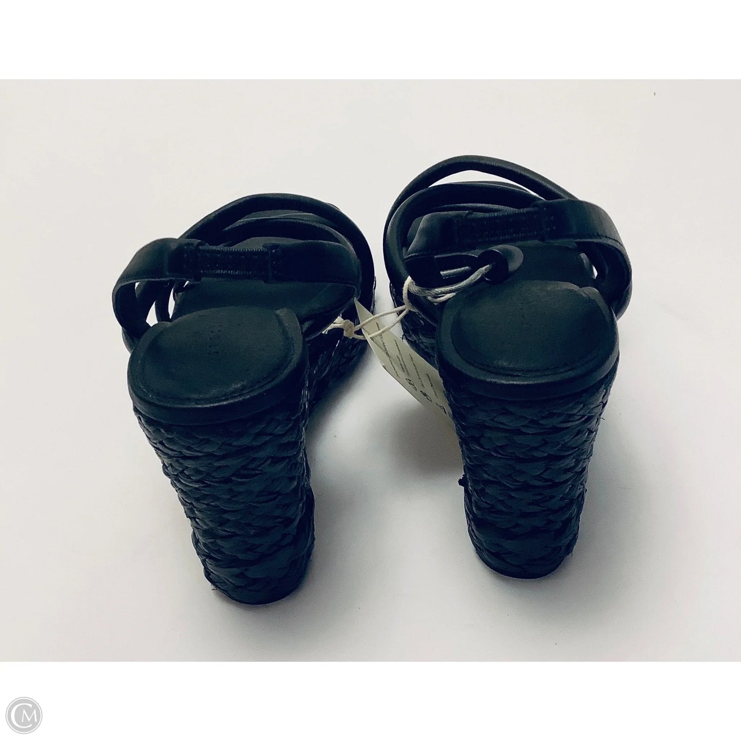 Sandals Heels Wedge By Sanctuary In Black, Size: 7.5