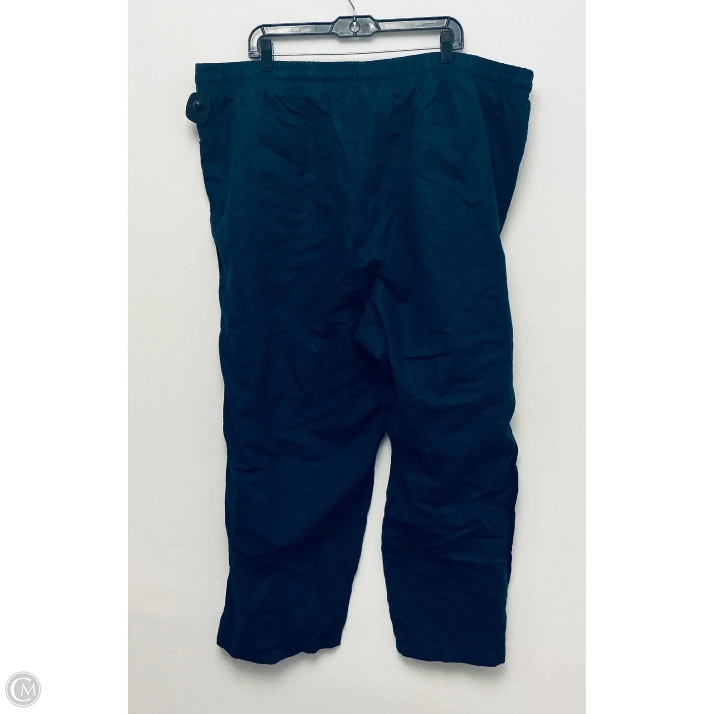 Pants Wide Leg By Amazon Essentials In Navy, Size: 4x