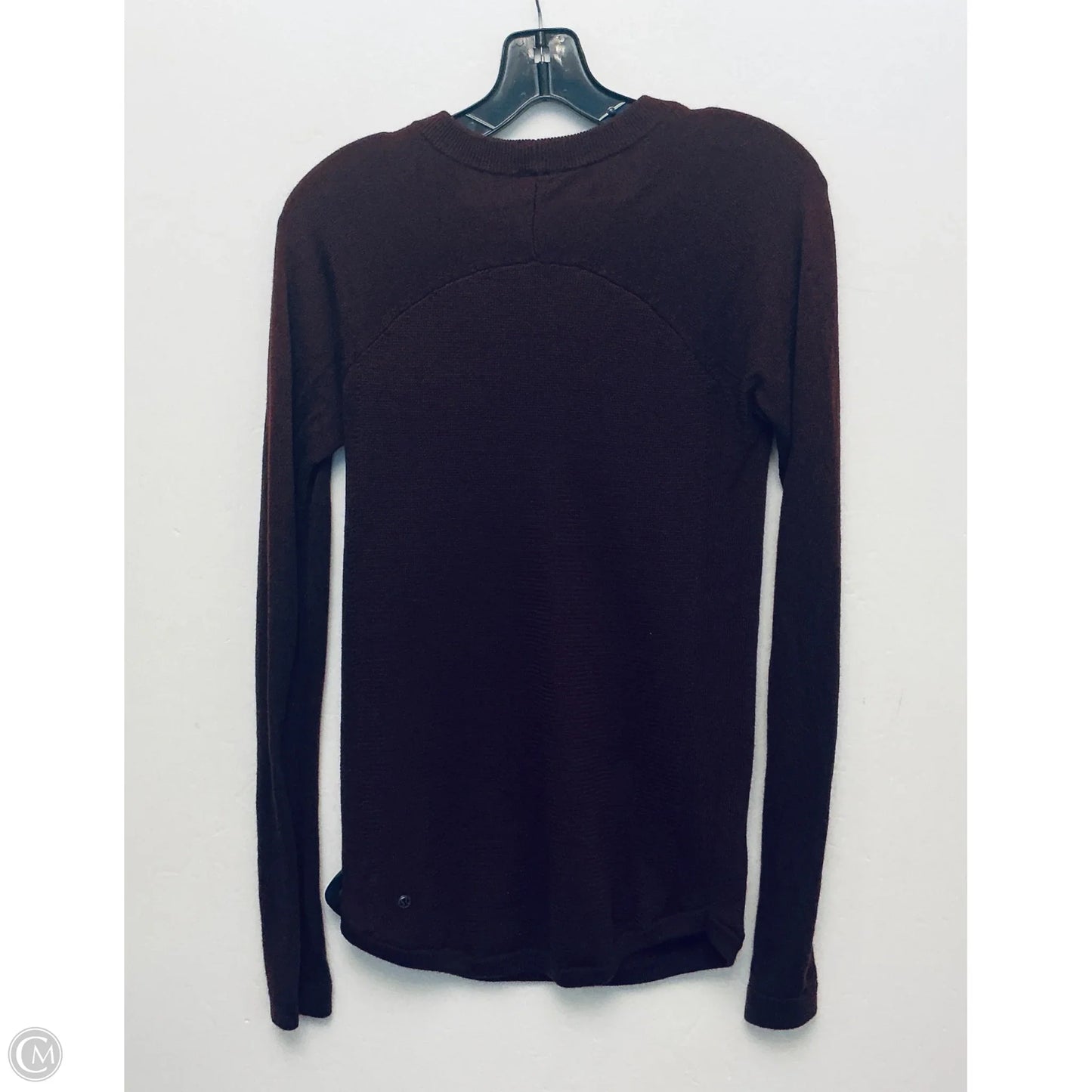 Sweater By Lululemon In Maroon, Size: 6