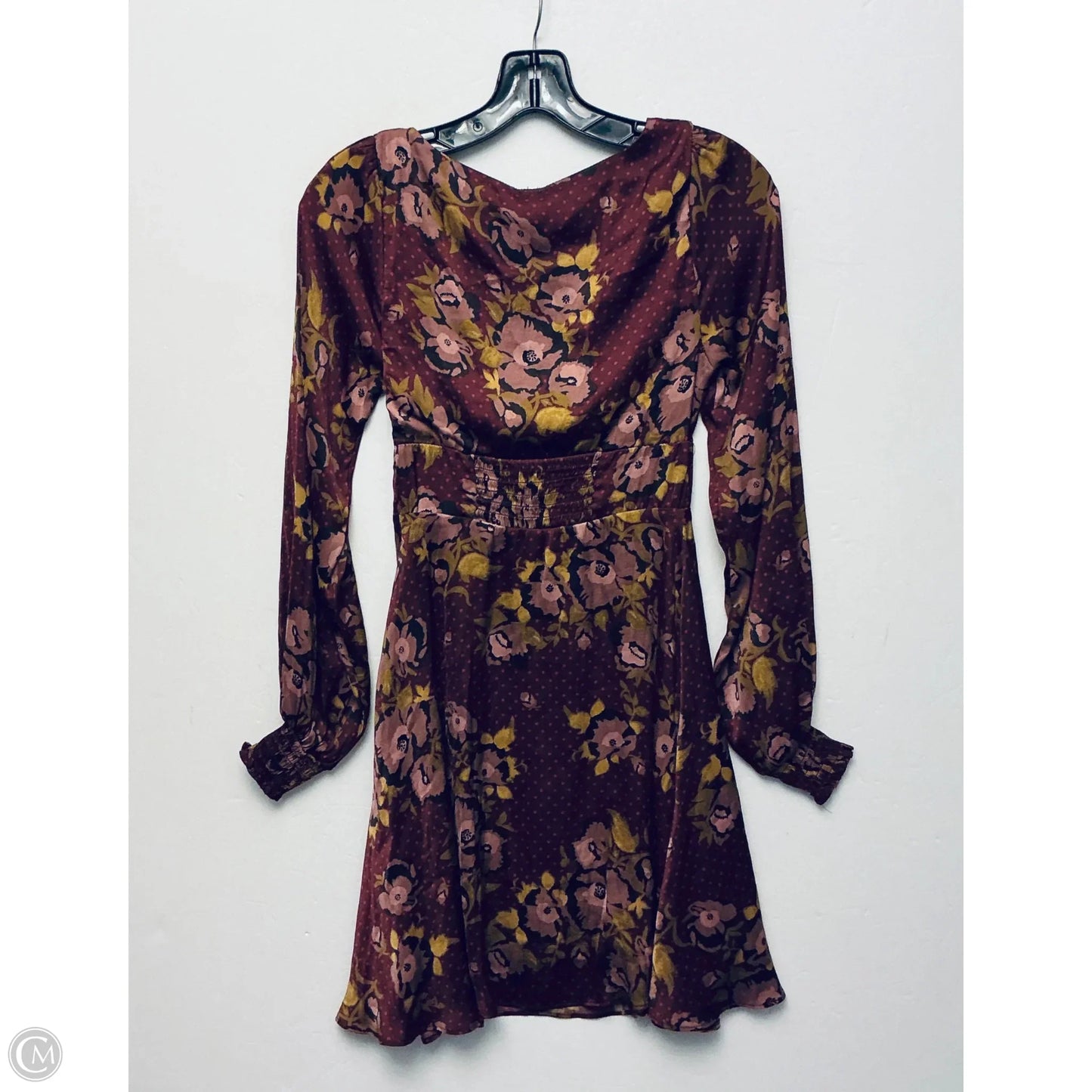 Dress Party Midi By Free People In Maroon, Size: Xs