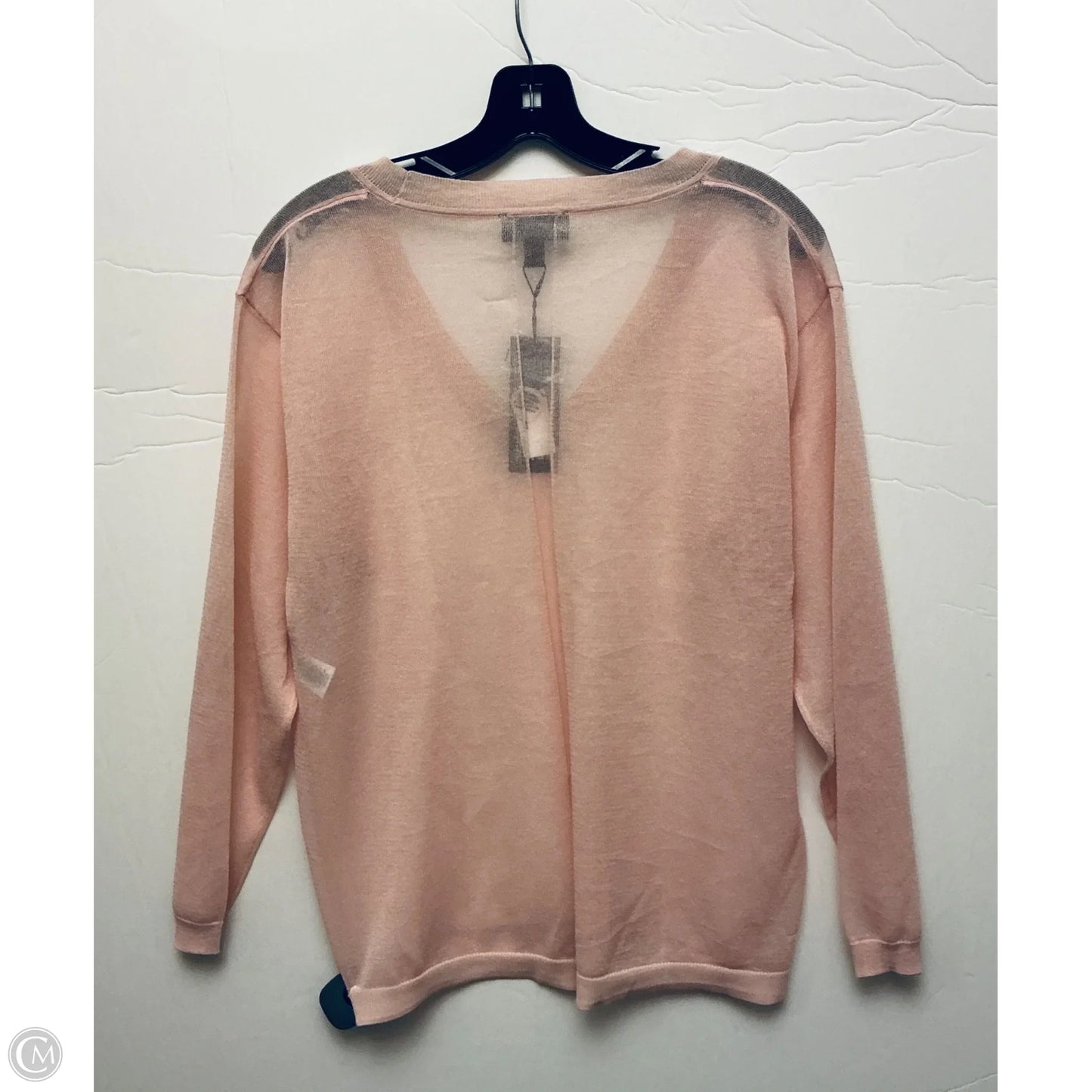 Top Long Sleeve By Kenneth Cole In Pink, Size: M