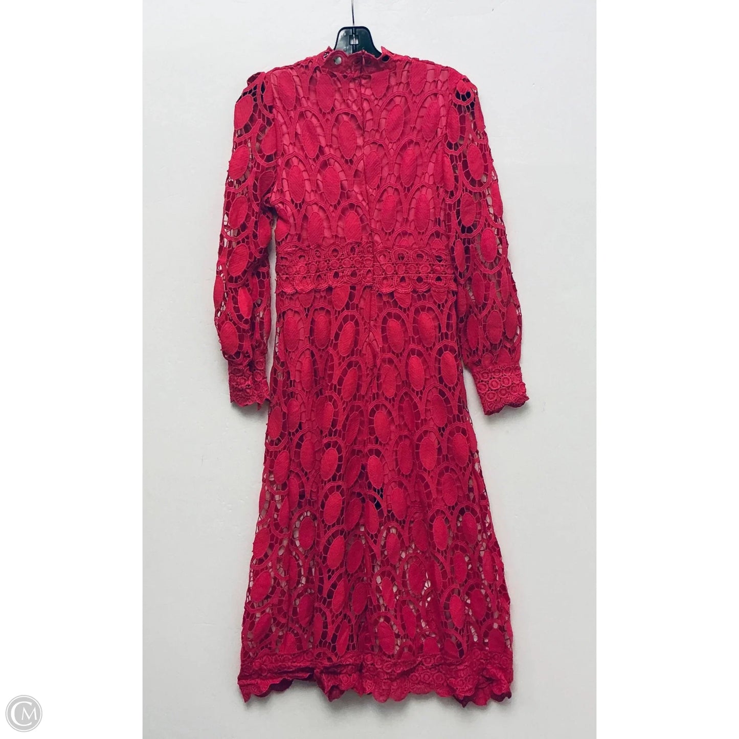 Dress Party Long By Clothes Mentor In Pink, Size: S