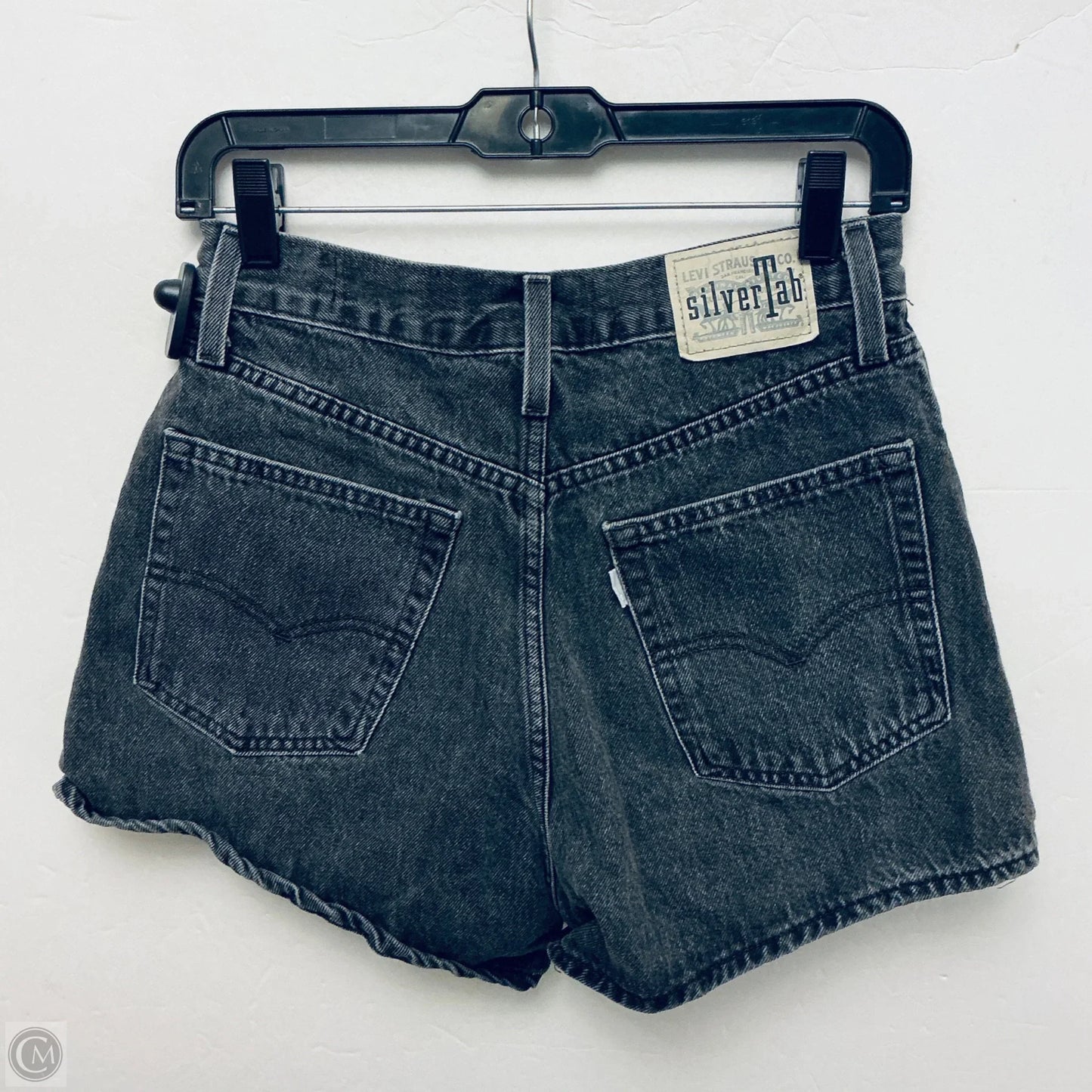 Shorts By Levis In Black Denim, Size: 4