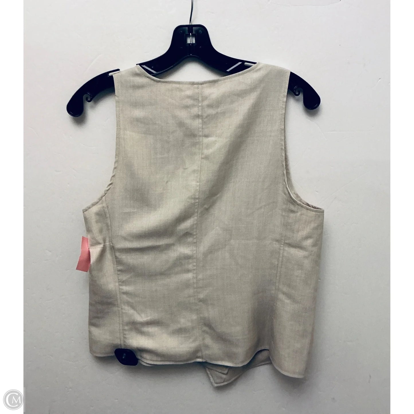 Top Sleeveless By Max Studio In Tan, Size: L