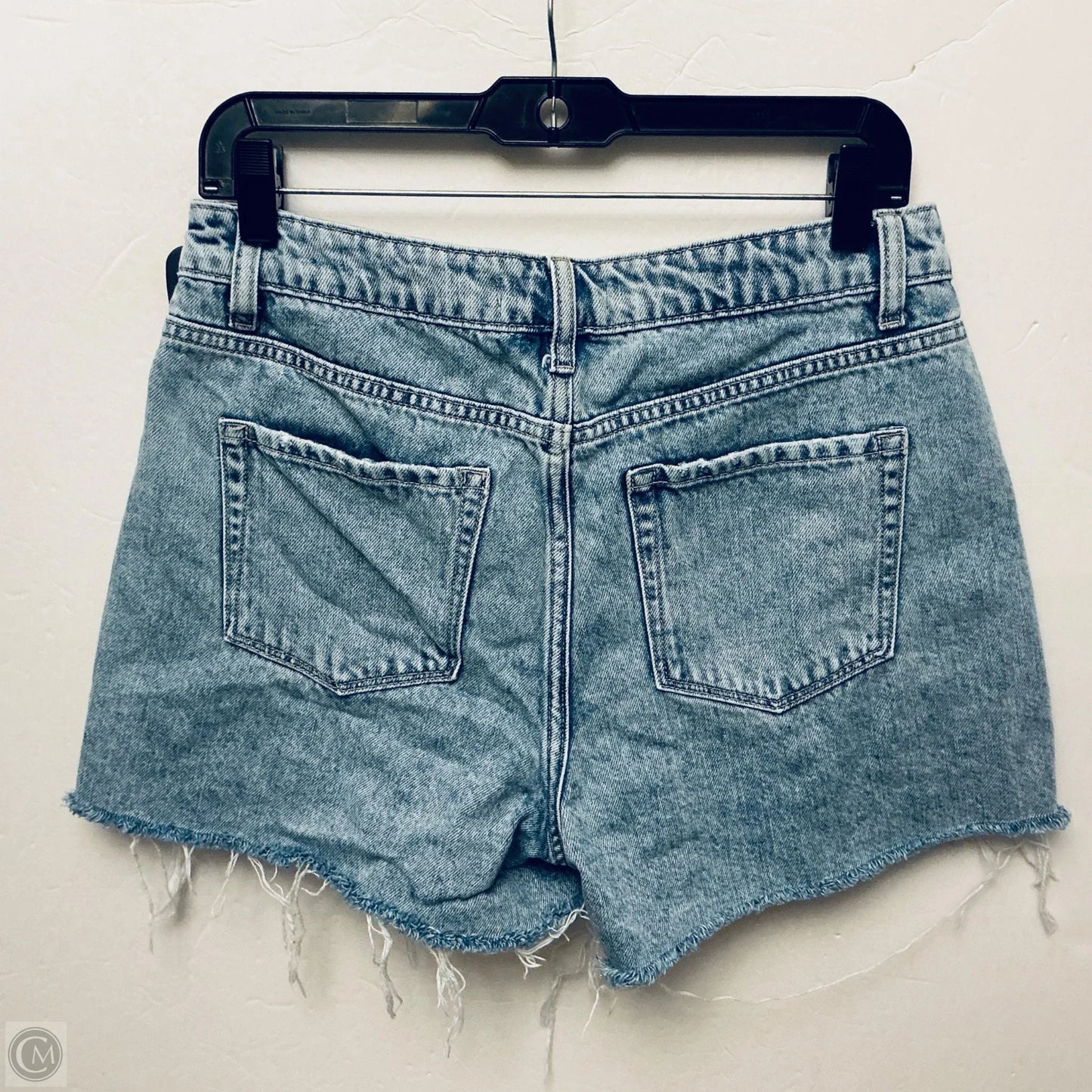Shorts By Zenana In Blue Denim, Size: L