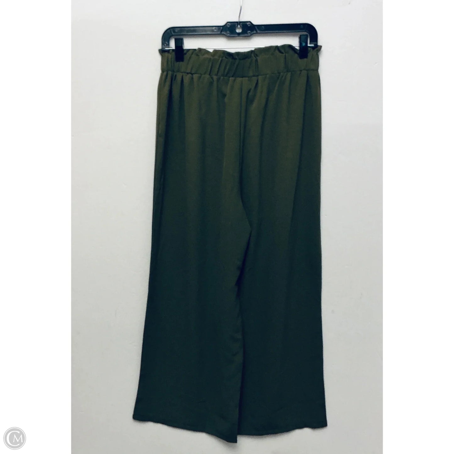 Pants Wide Leg By Clothes Mentor In Green, Size: L