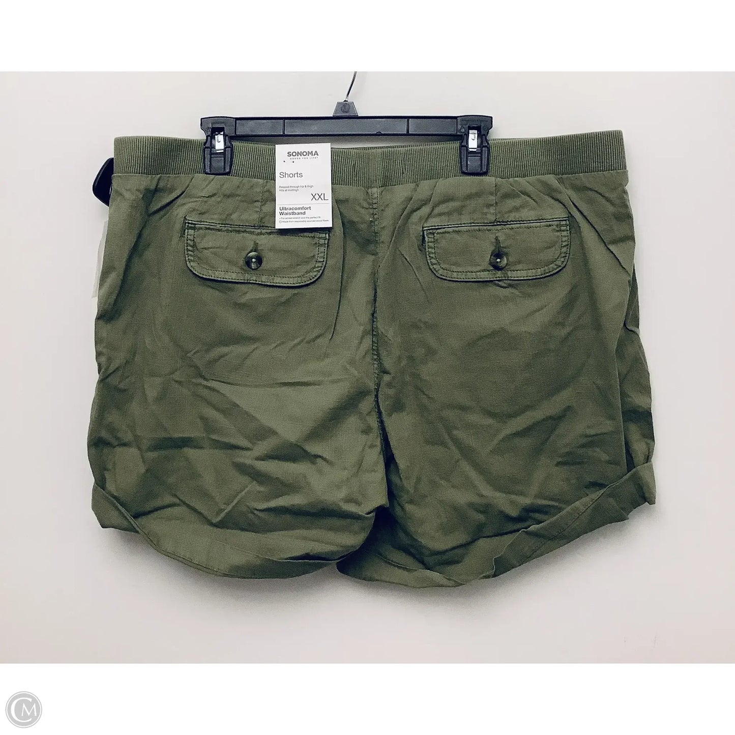 Shorts By Sonoma In Green, Size: Xxl