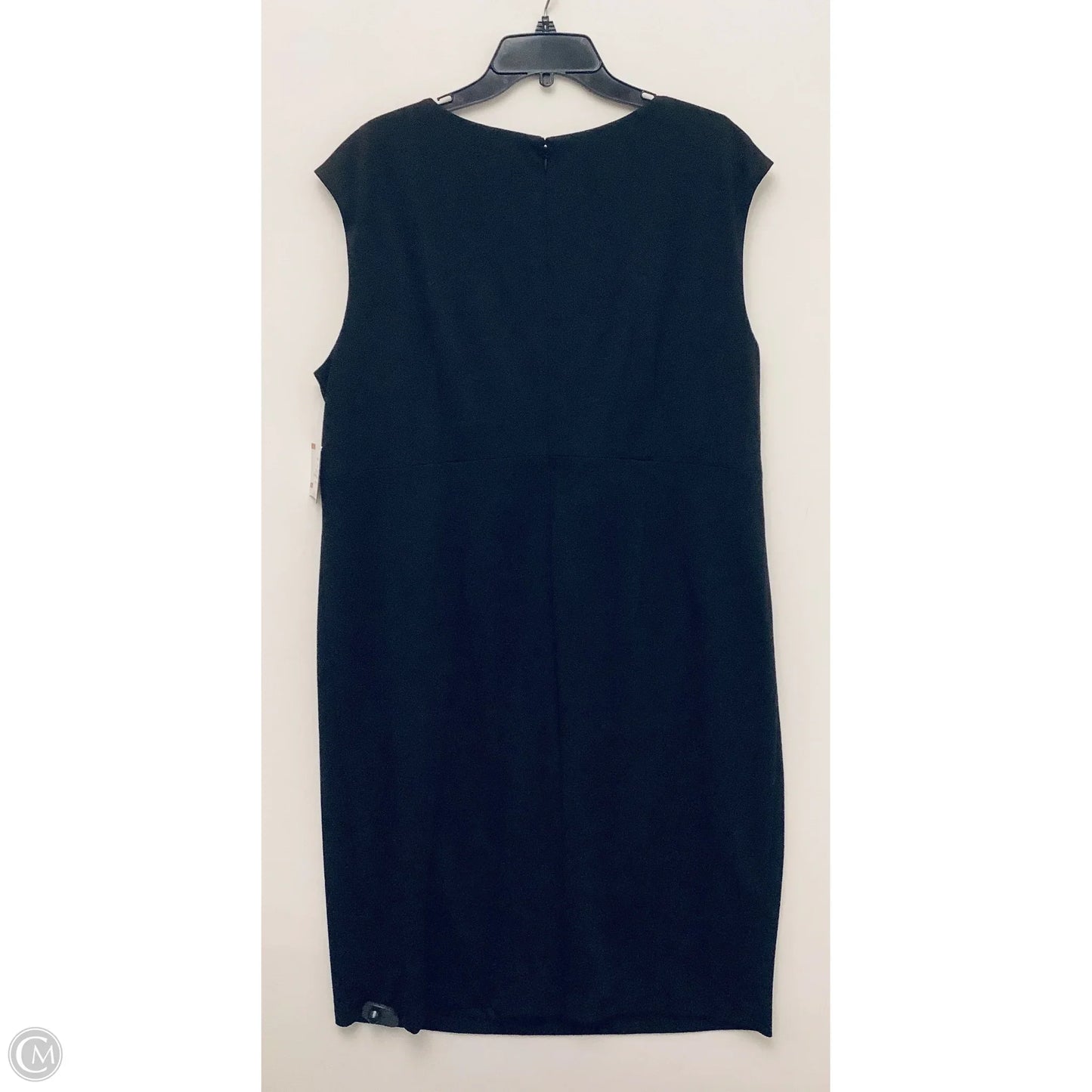 Dress Work By Kasper In Black, Size: Xxl