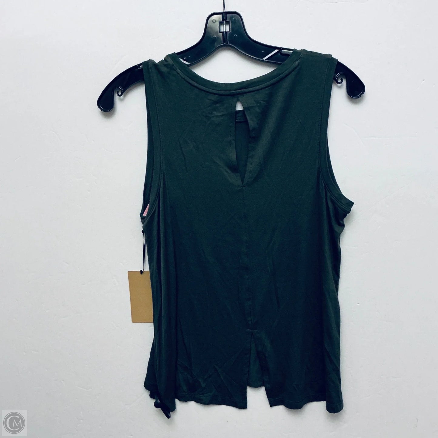 Top Sleeveless Basic By Halogen In Green, Size: S