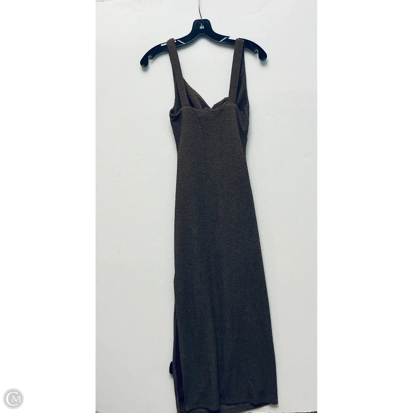 Dress Casual Midi By Showpo In Brown, Size: S