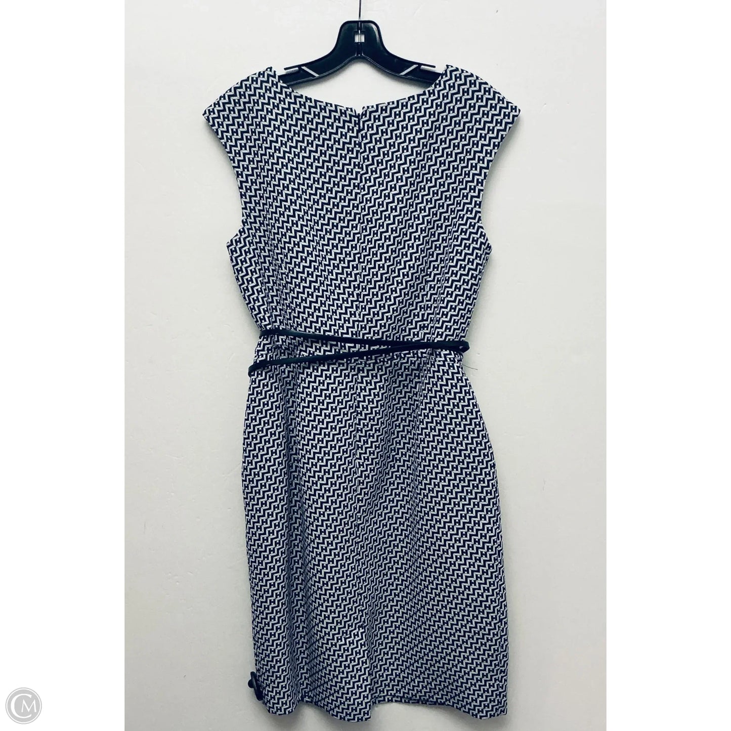 Dress Work By Jones New York In Blue, Size: L