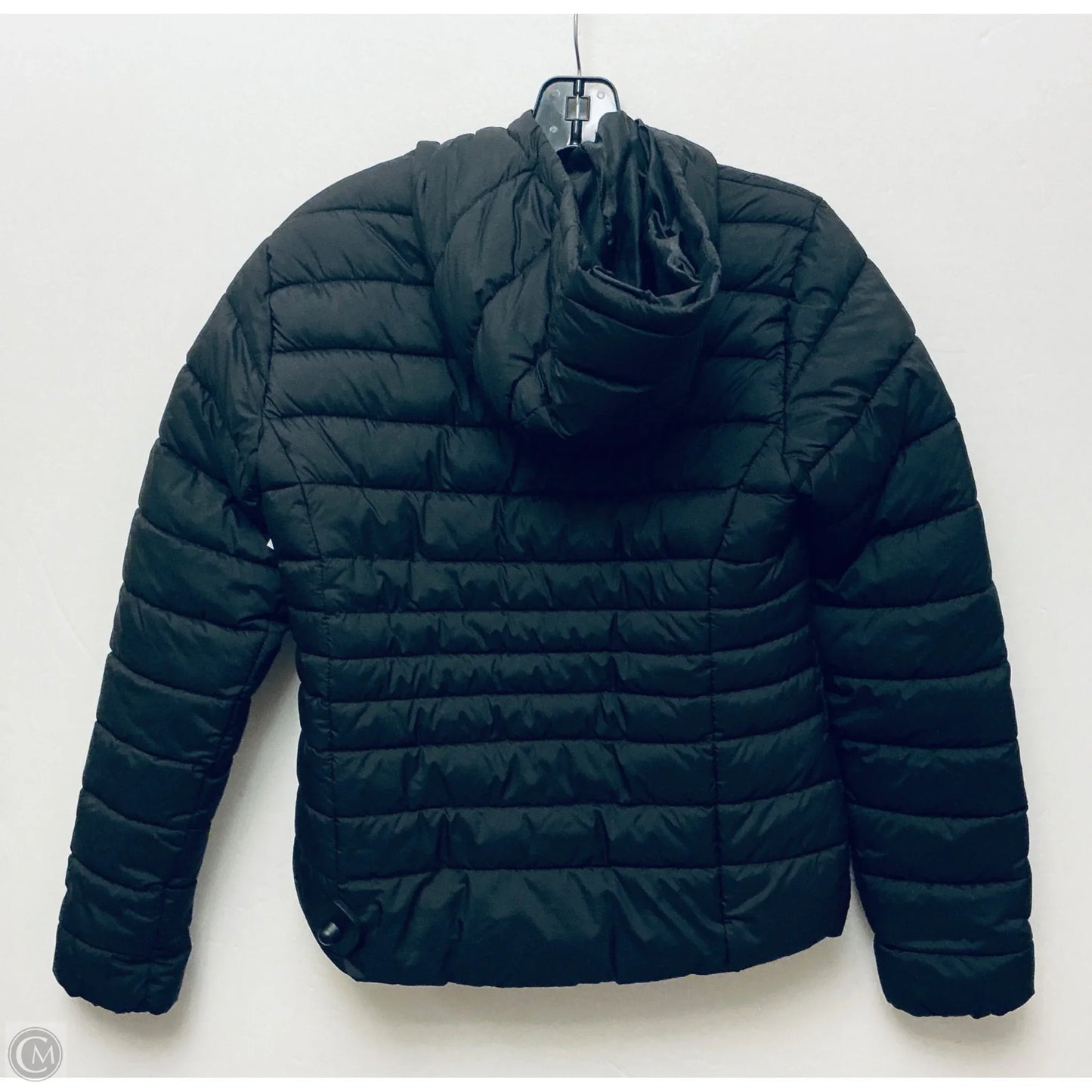 Jacket Puffer & Quilted By Clothes Mentor In Black, Size: L