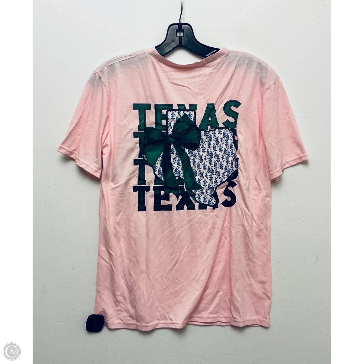 Top Short Sleeve Basic By Clothes Mentor In Pink, Size: S