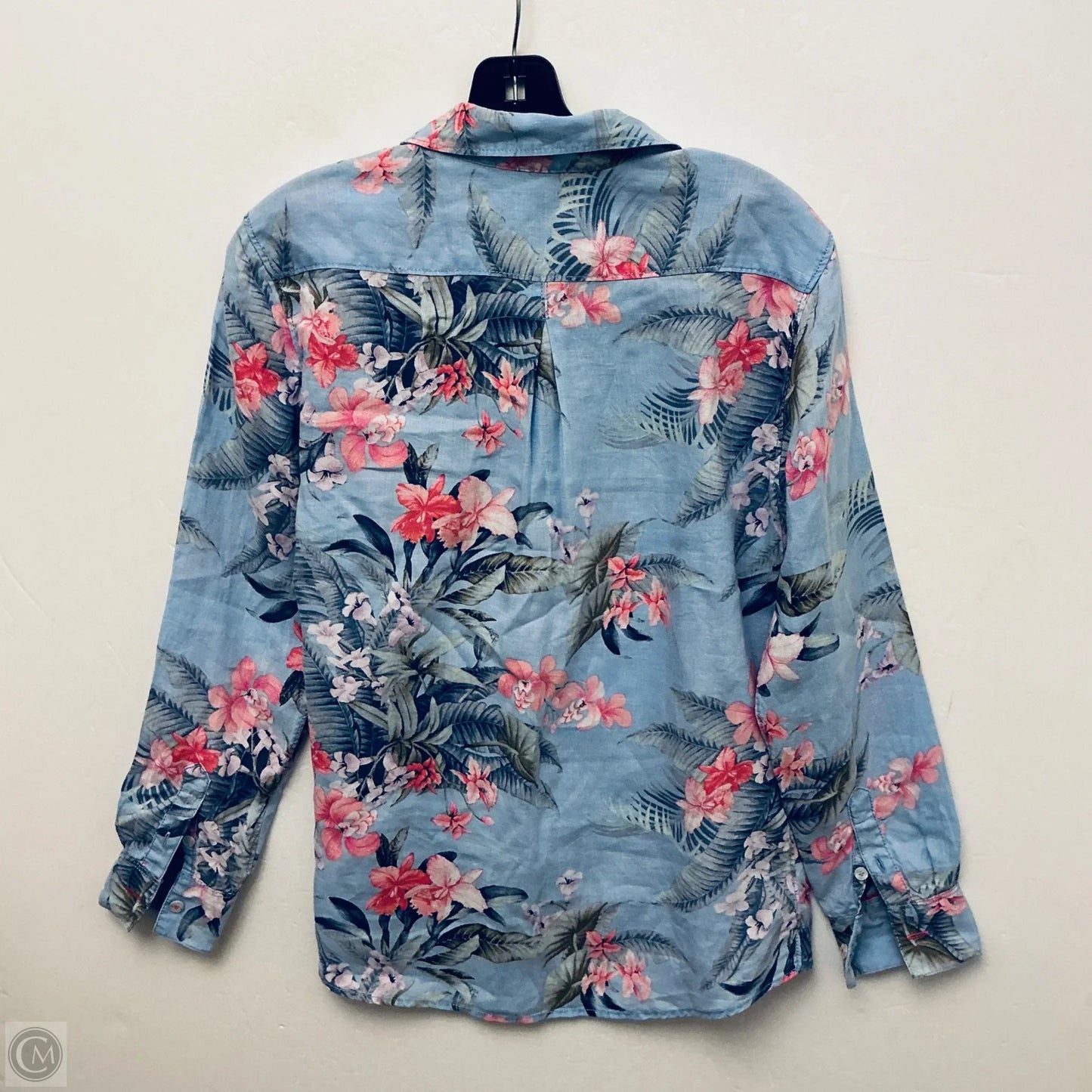 Top Long Sleeve By Tommy Bahama In Purple, Size: S