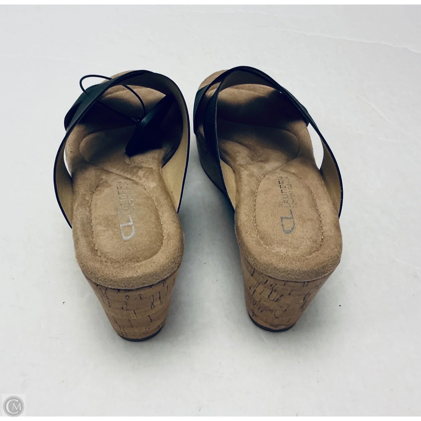 Sandals Heels Block By Chinese Laundry In Black, Size: 8.5