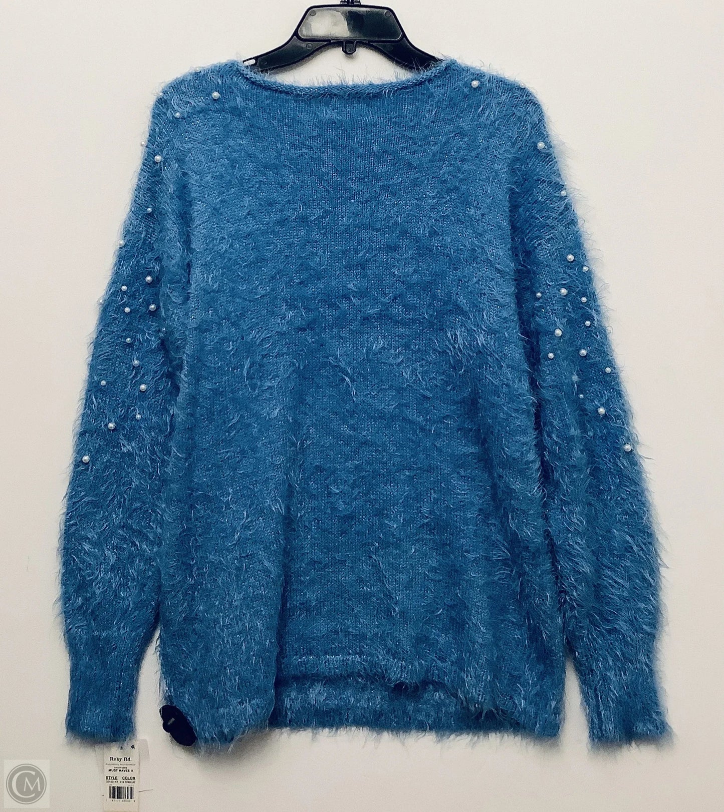 Top Long Sleeve By Ruby Rd In Blue, Size: M
