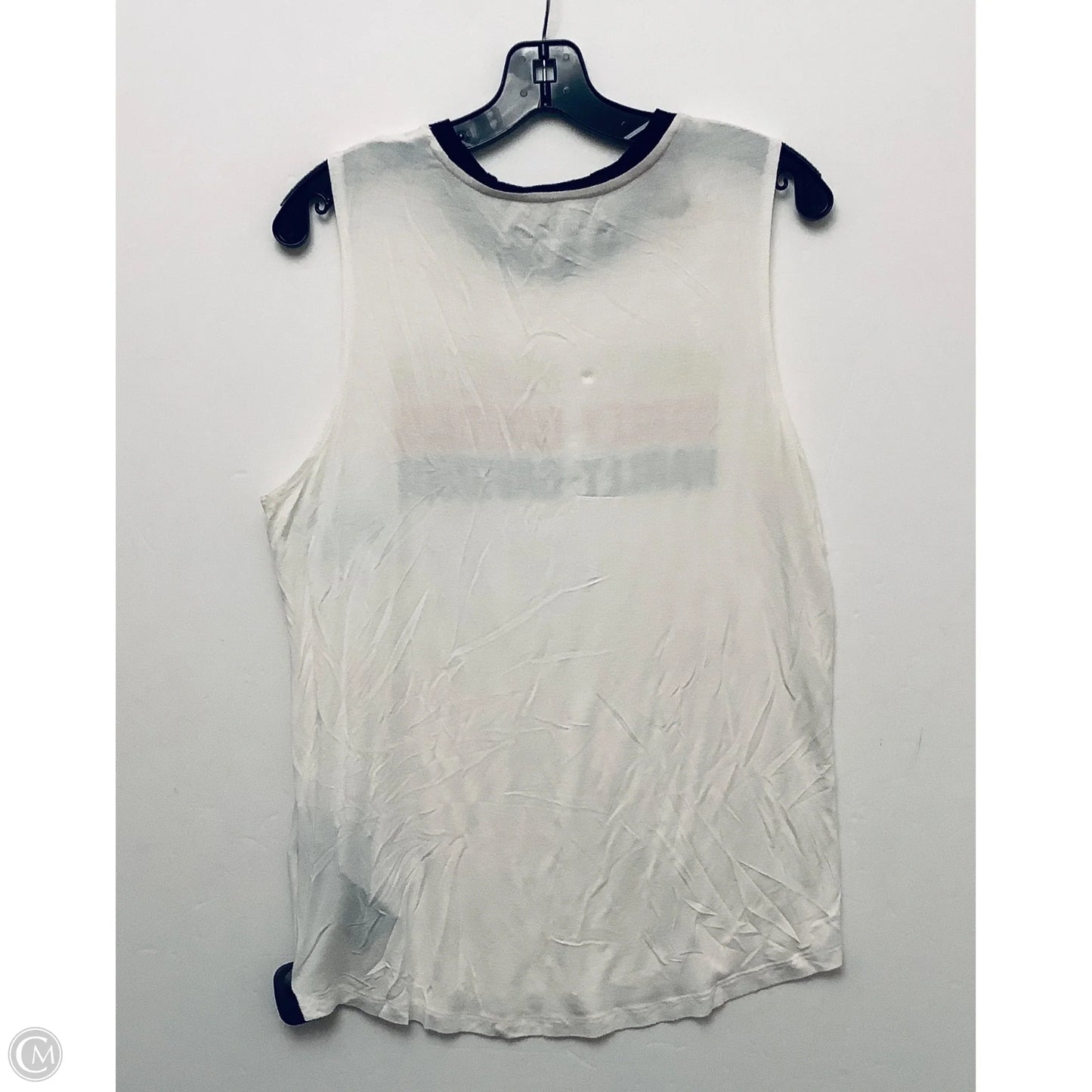 Top Sleeveless By Harley Davidson In White, Size: L
