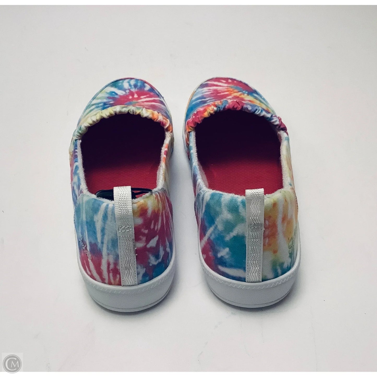 Shoes Athletic By Skechers In Tie Dye Print, Size: 10