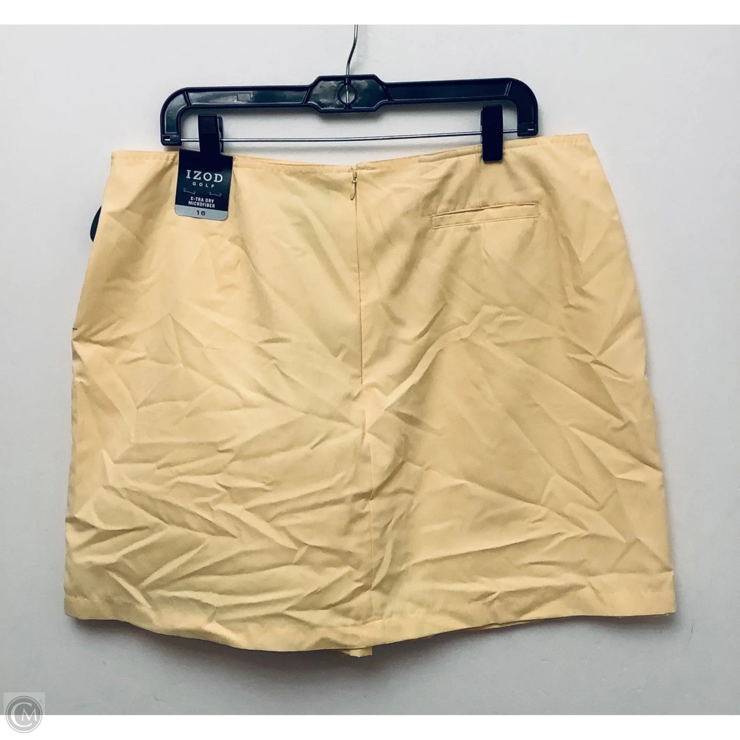 Skort By Izod In Yellow, Size: 16
