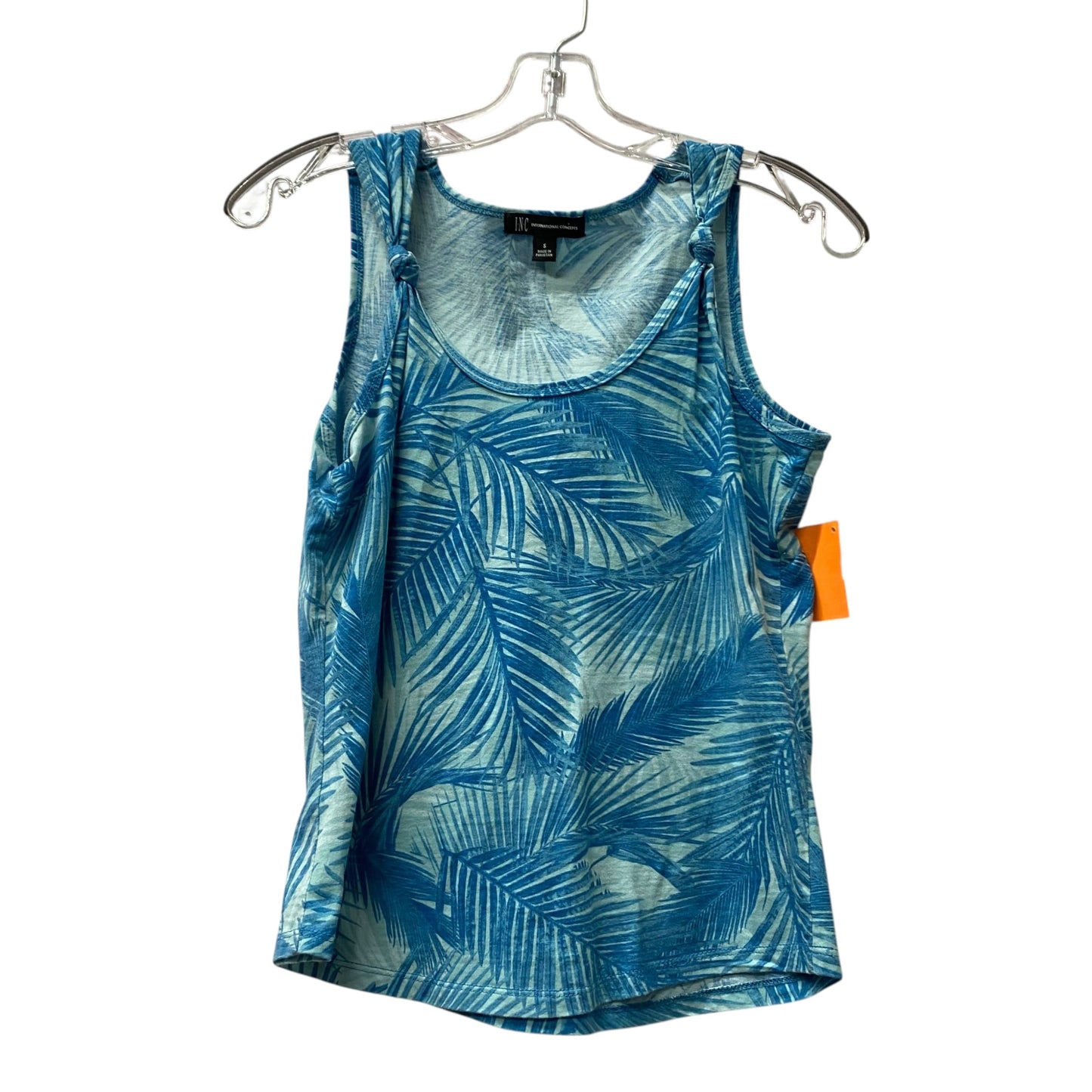 Tank Top By Inc In Blue, Size:S