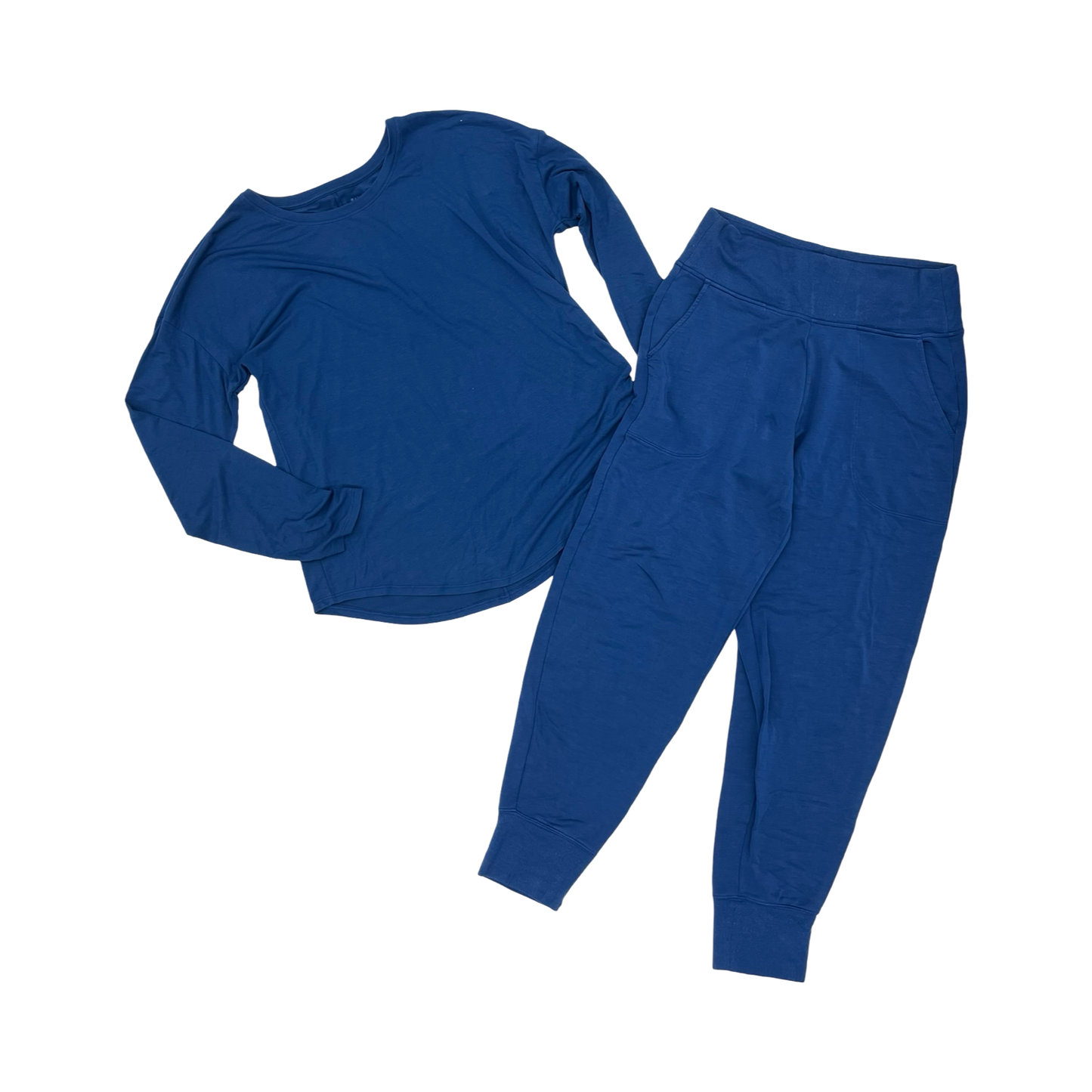 Lounge Set Pants By Athleta In Blue, Size:M
