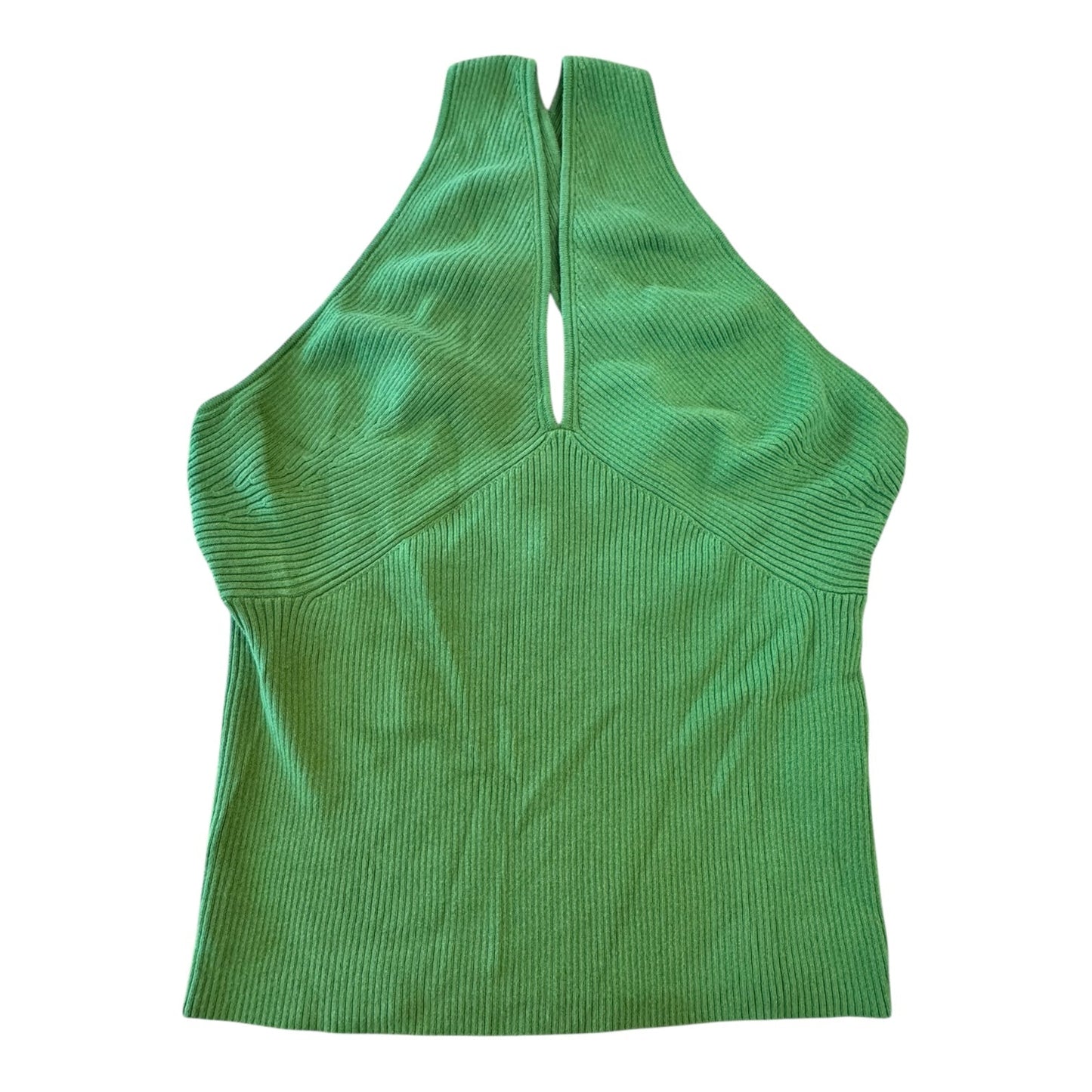 Top Sleeveless By Banana Republic In Green, Size:L