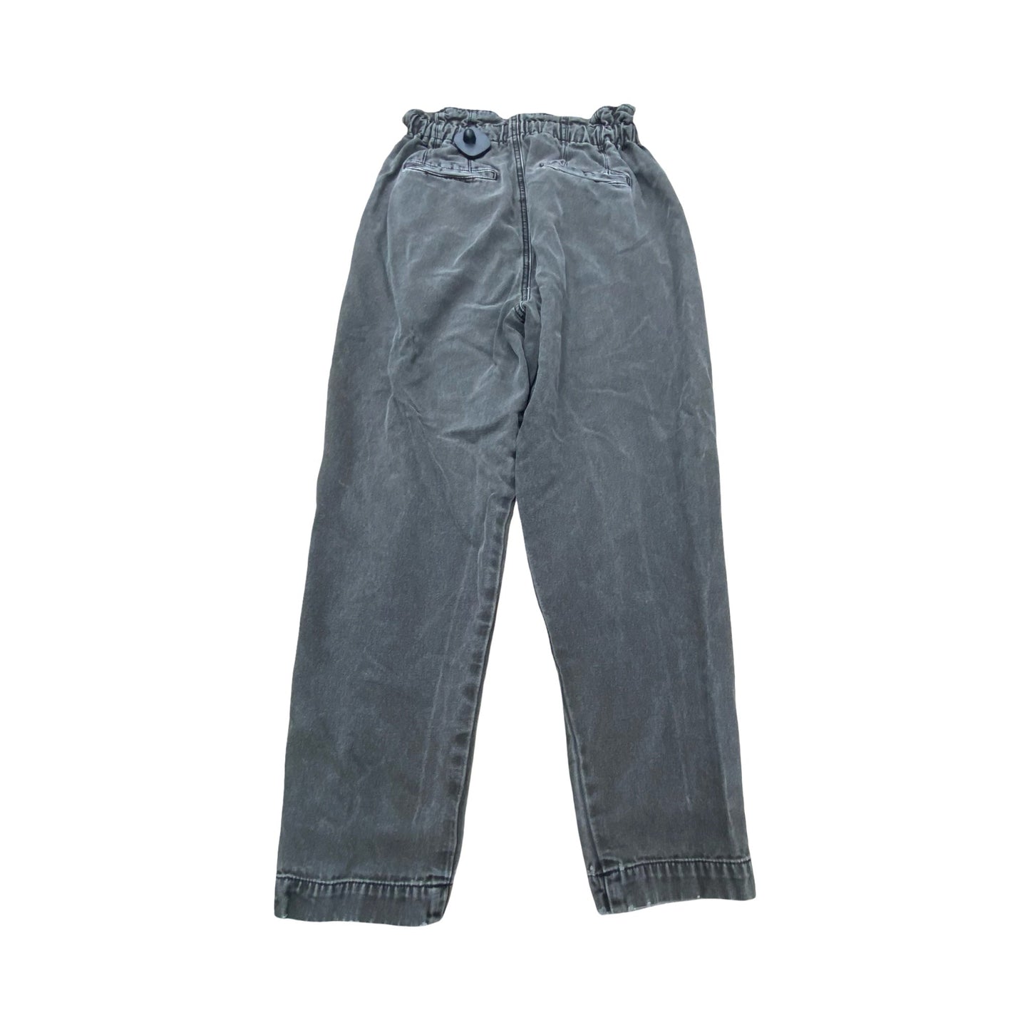 Jeans Straight By Free People In Grey Denim, Size:Xs