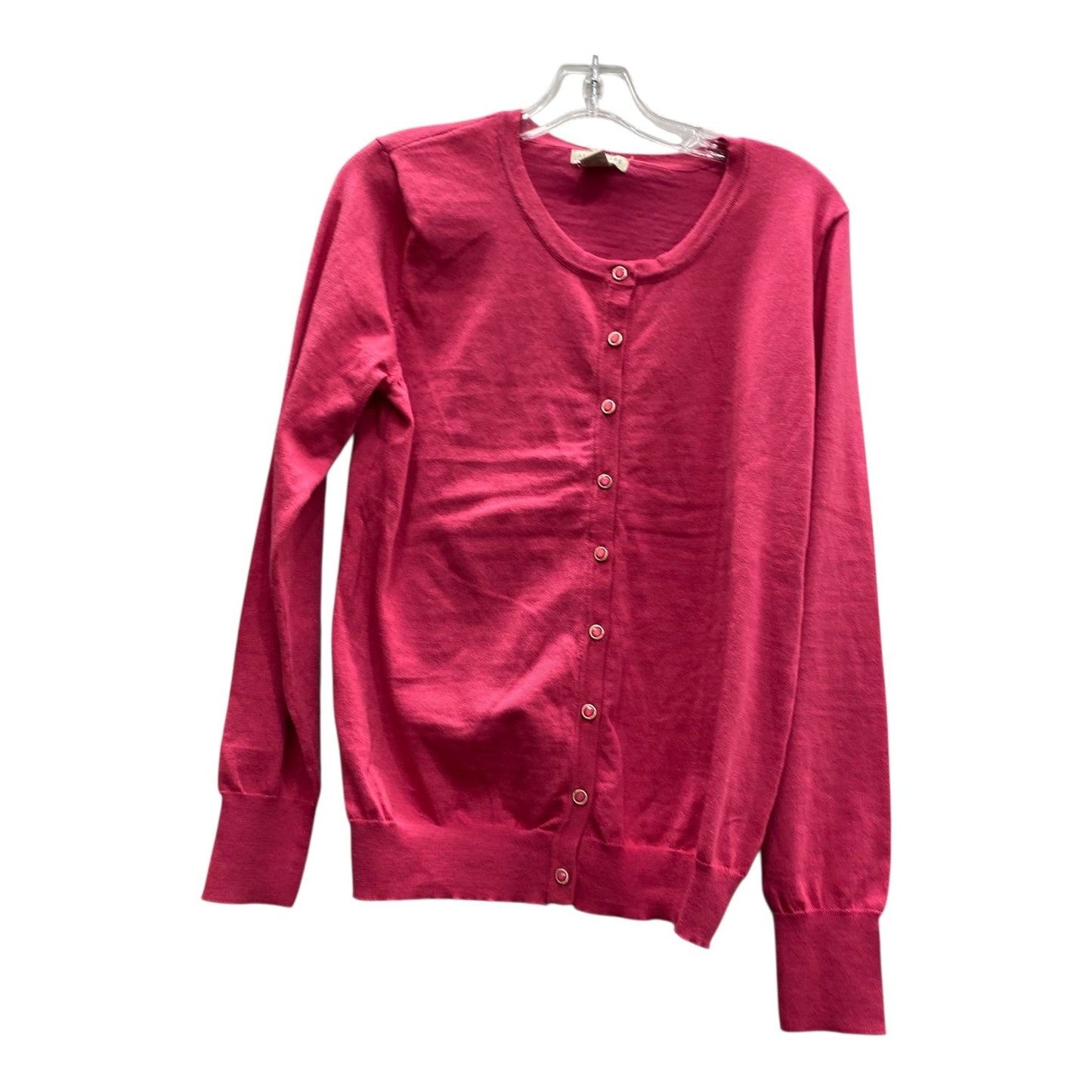 Sweater Cardigan By Anna Rose In Pink, Size:Xl