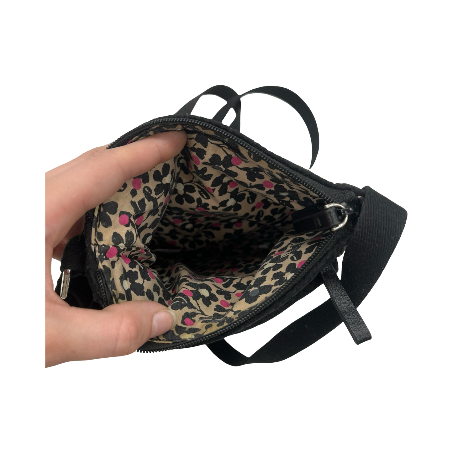 Crossbody By Vera Bradley In Black, Size:Small