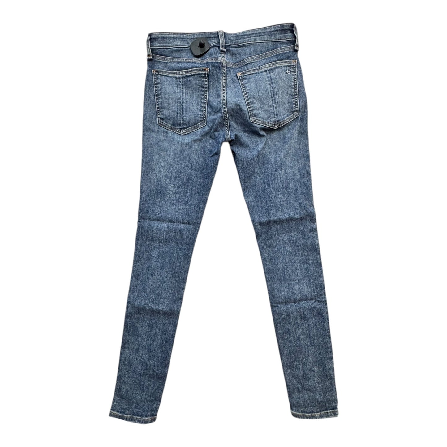 Jeans Skinny By Rag And Bone In Blue Denim, Size:4