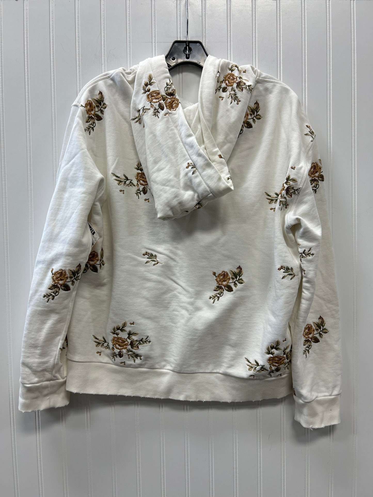 Sweatshirt Hoodie By Cmc In White, Size:Xl