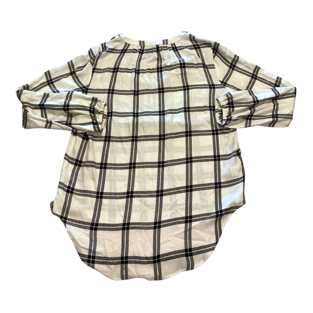 Top Ls By Loft In Black & White, Size:S