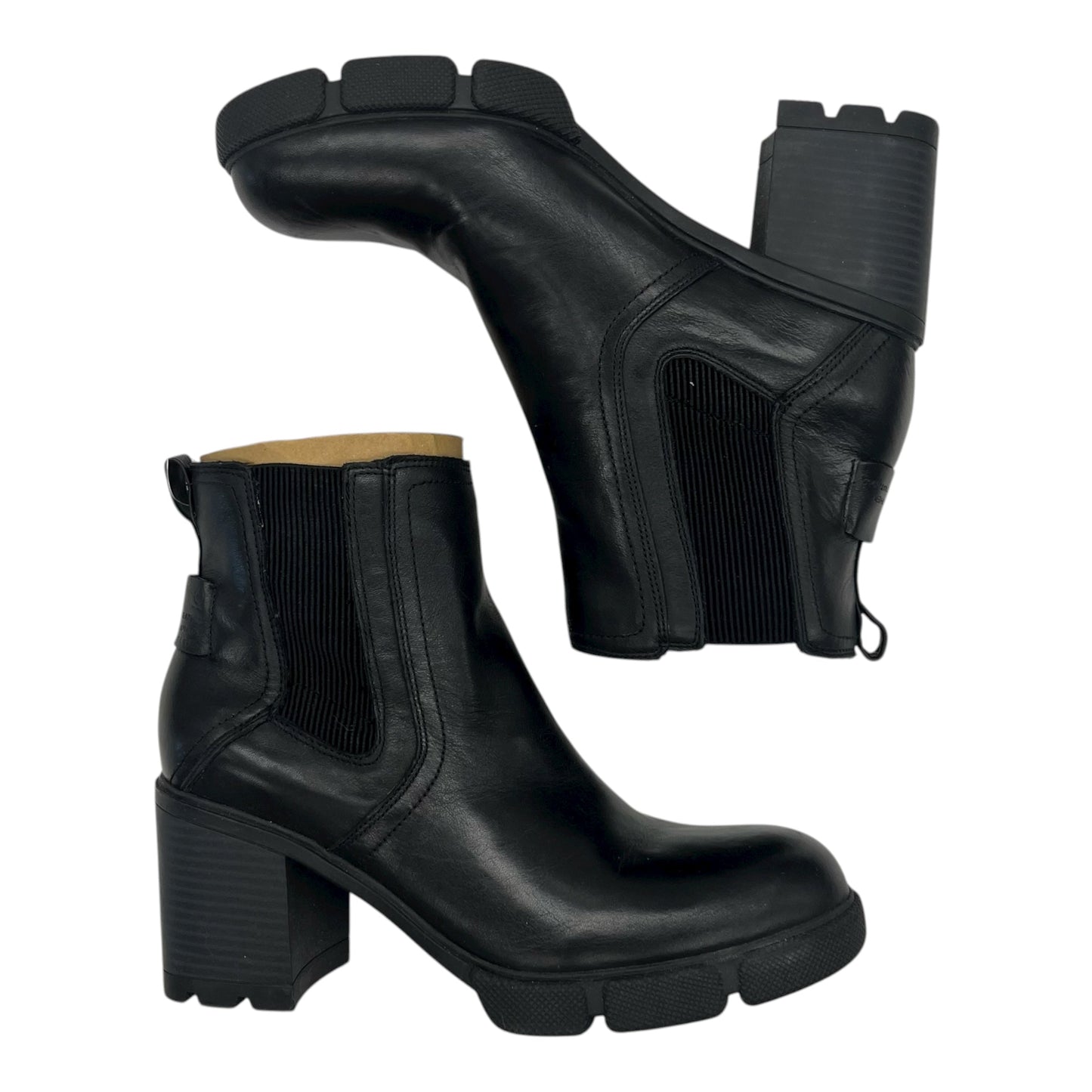 Boots Ankle Heels By Naturalizer In Black, Size:9.5