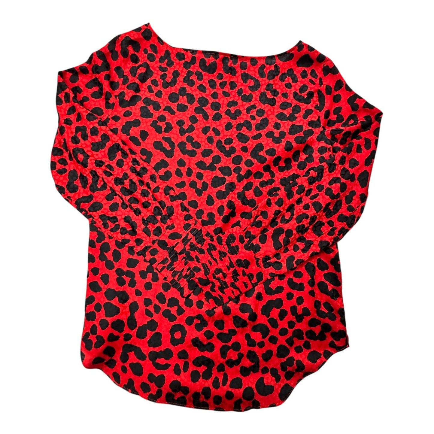 Top Ls By Ann Taylor In Animal Print, Size:M