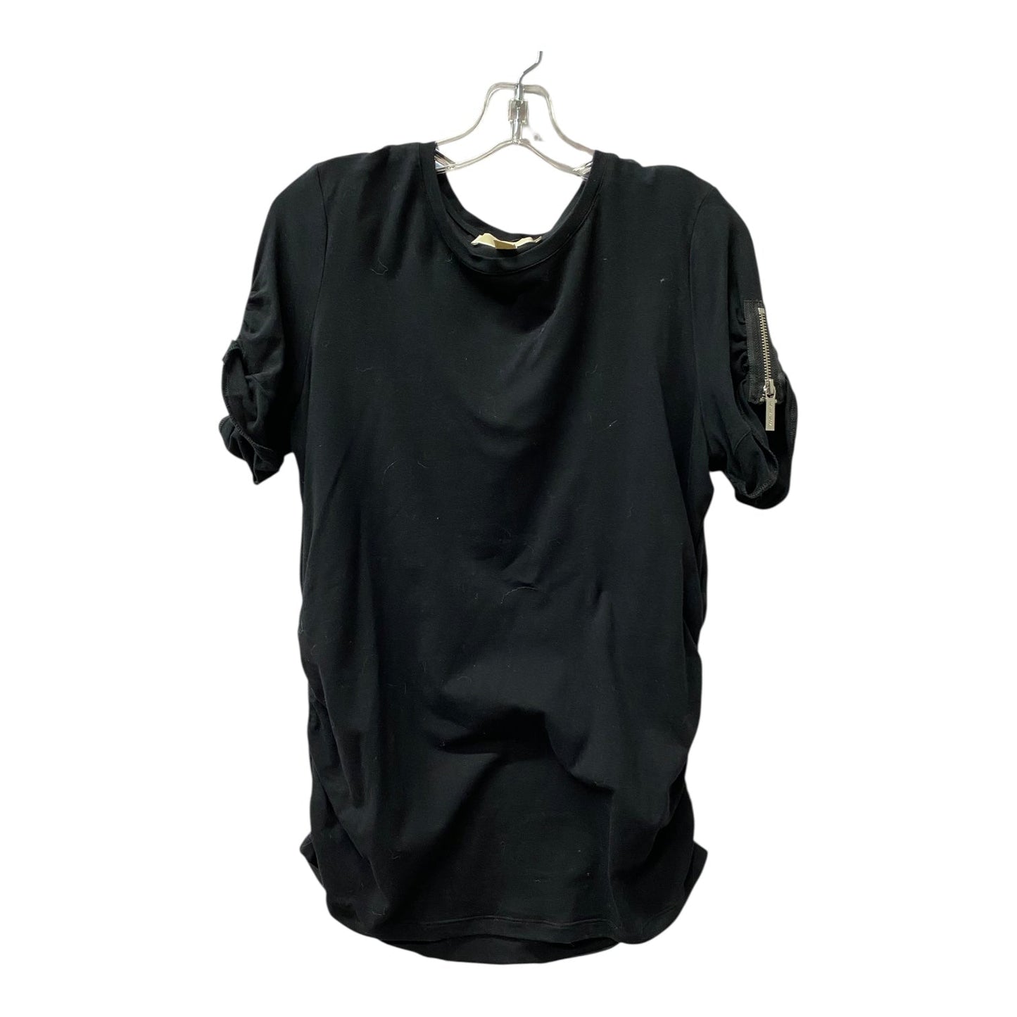 Top Ss By Michael By Michael Kors In Black, Size:L