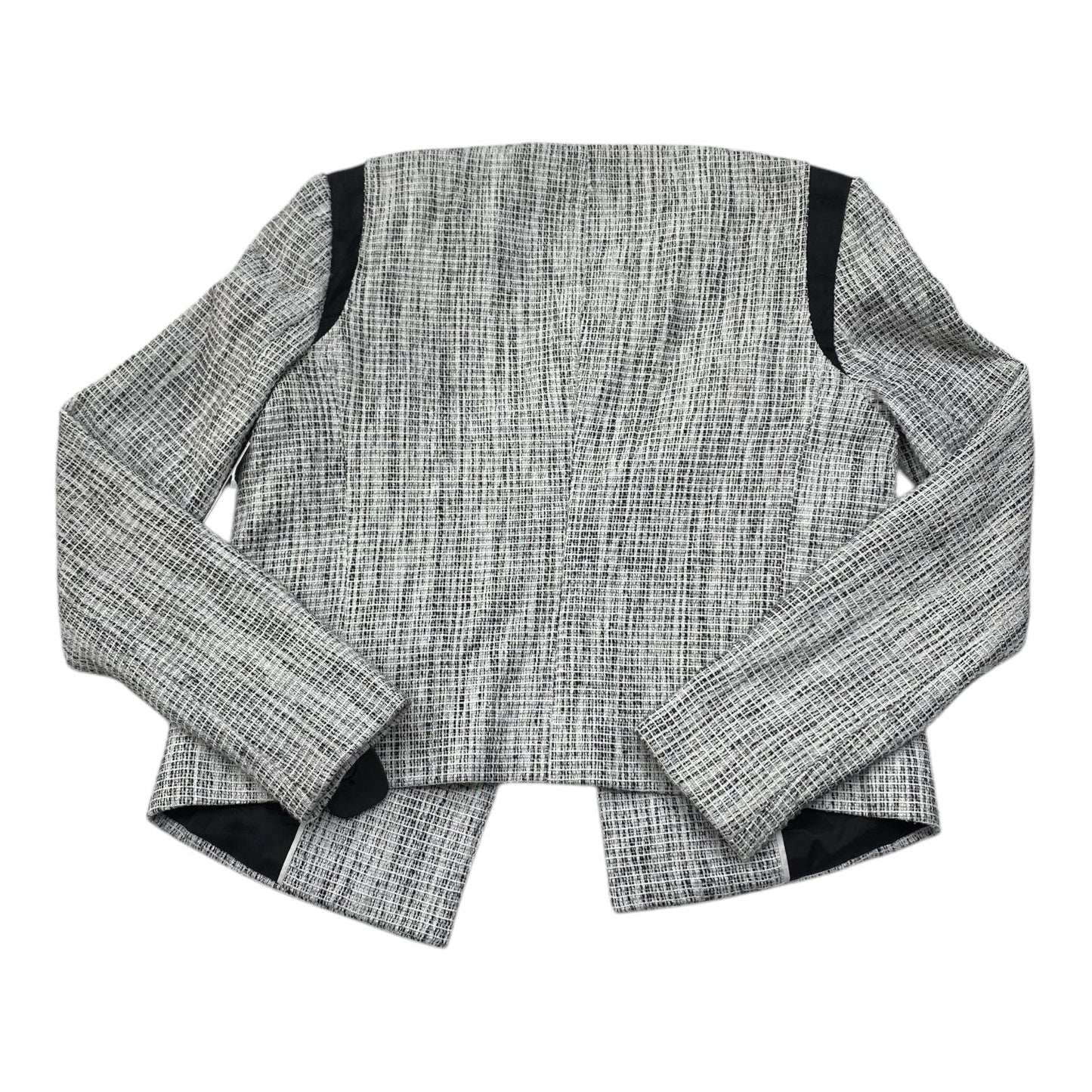 Blazer By Banana Republic In Black & Grey, Size:2