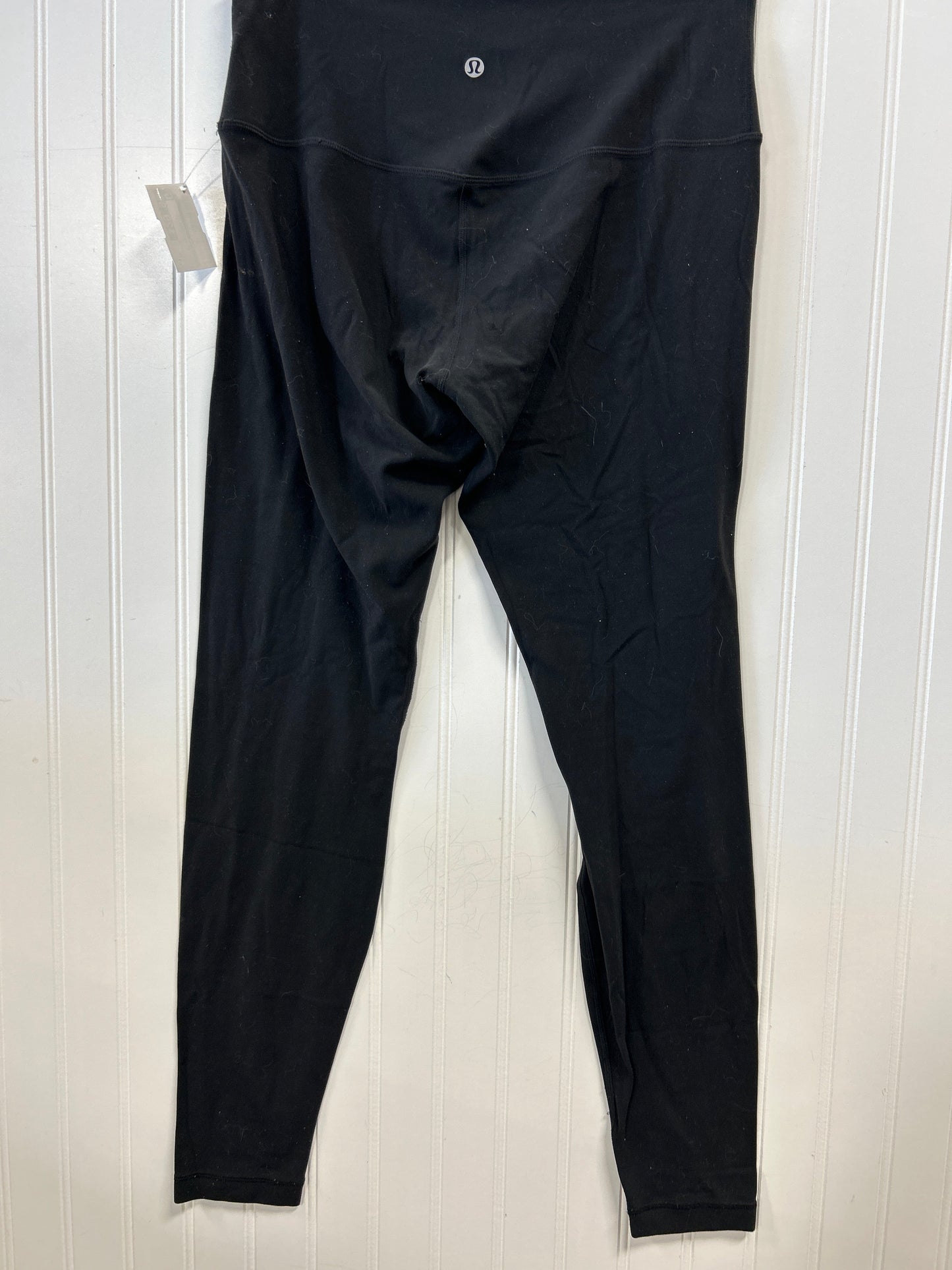 Athletic Leggings By Lululemon In Black, Size:10