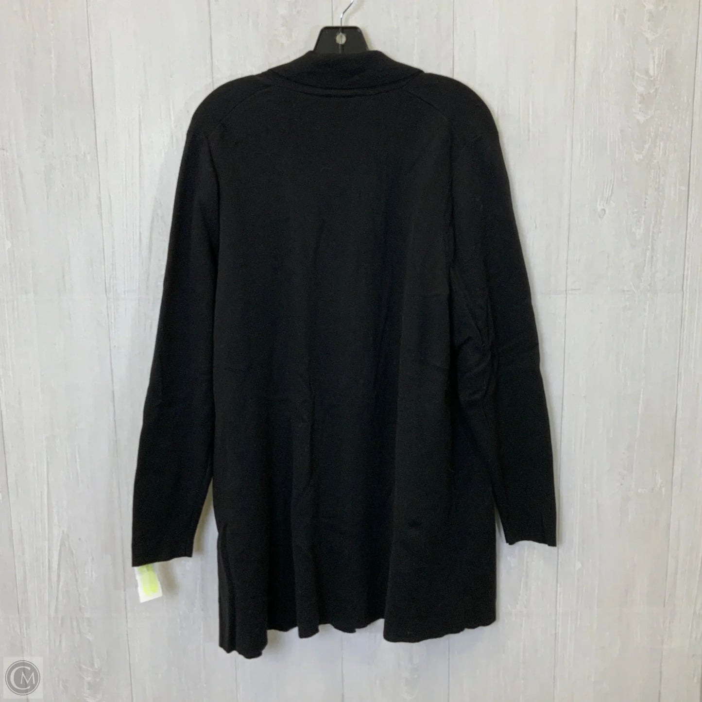 Sweater Cardigan By Lane Bryant In Black, Size: 2x