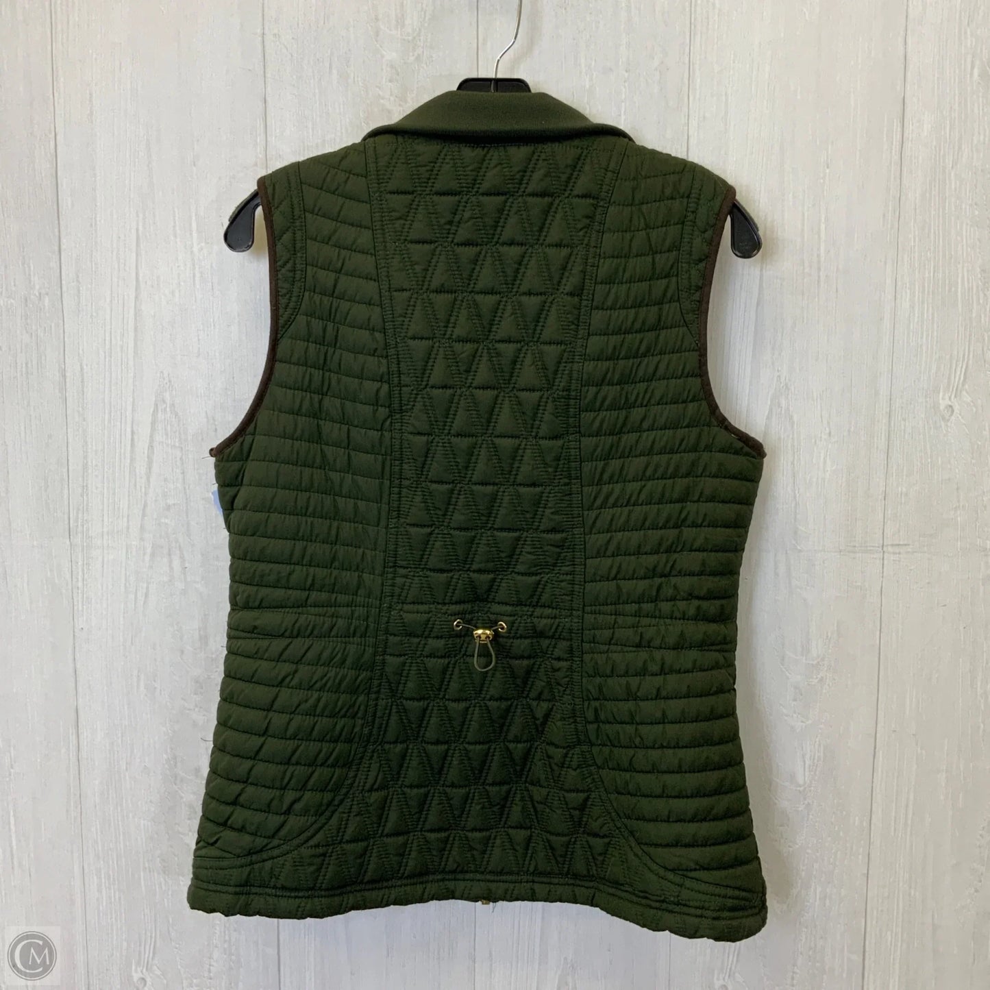 Vest Puffer & Quilted By Weatherproof In Grey, Size: M