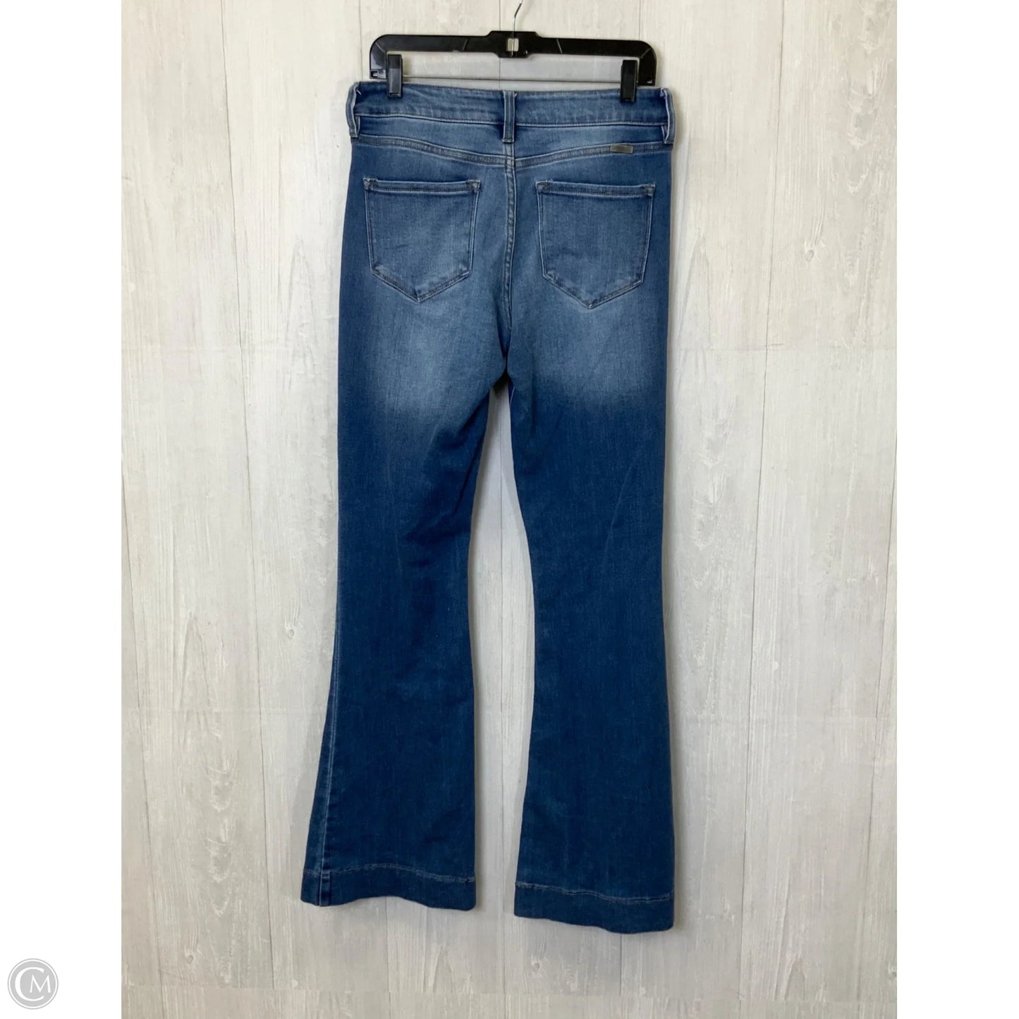 Jeans Boot Cut By Kancan In Blue Denim, Size: 10