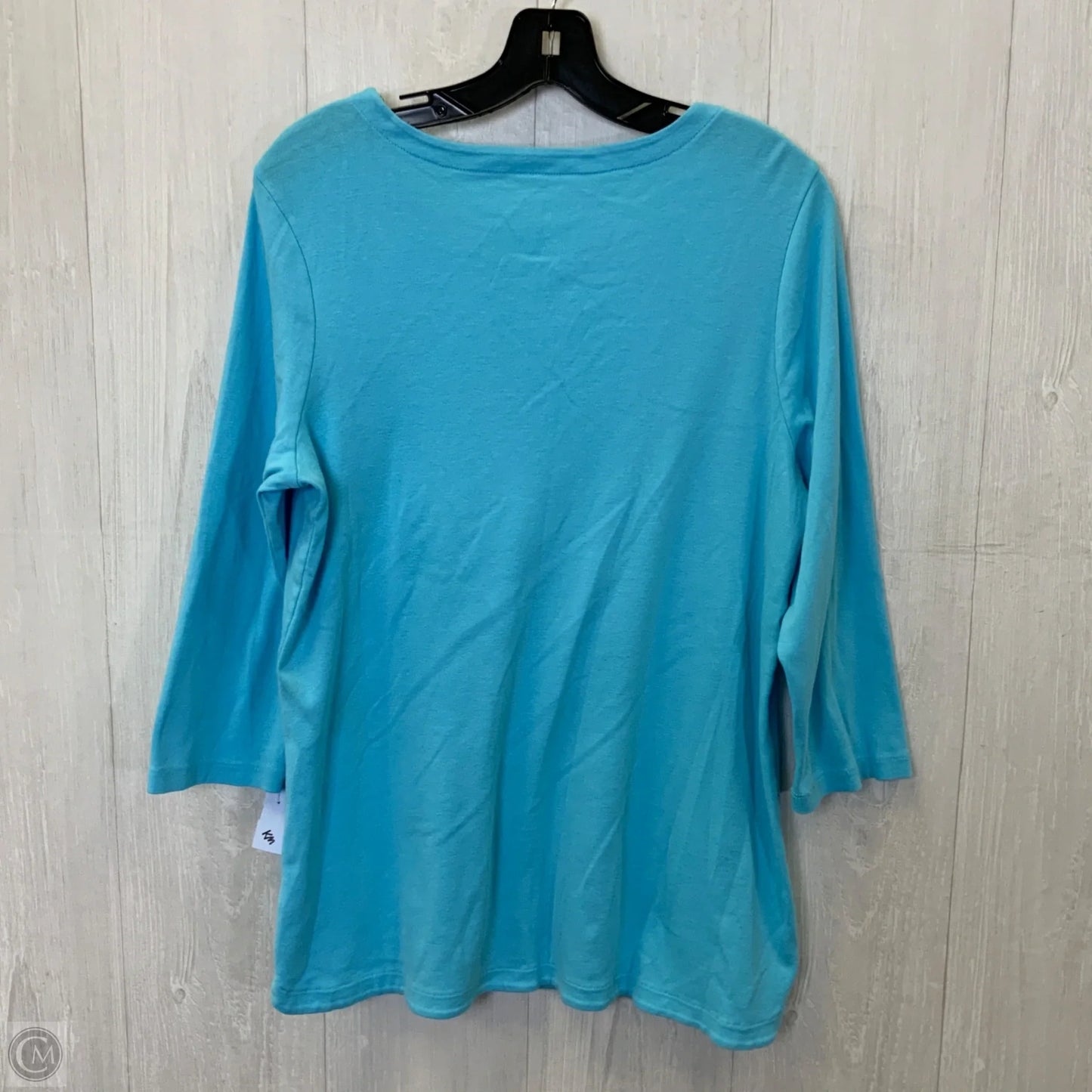 Top Long Sleeve By J. Jill In Blue, Size: L