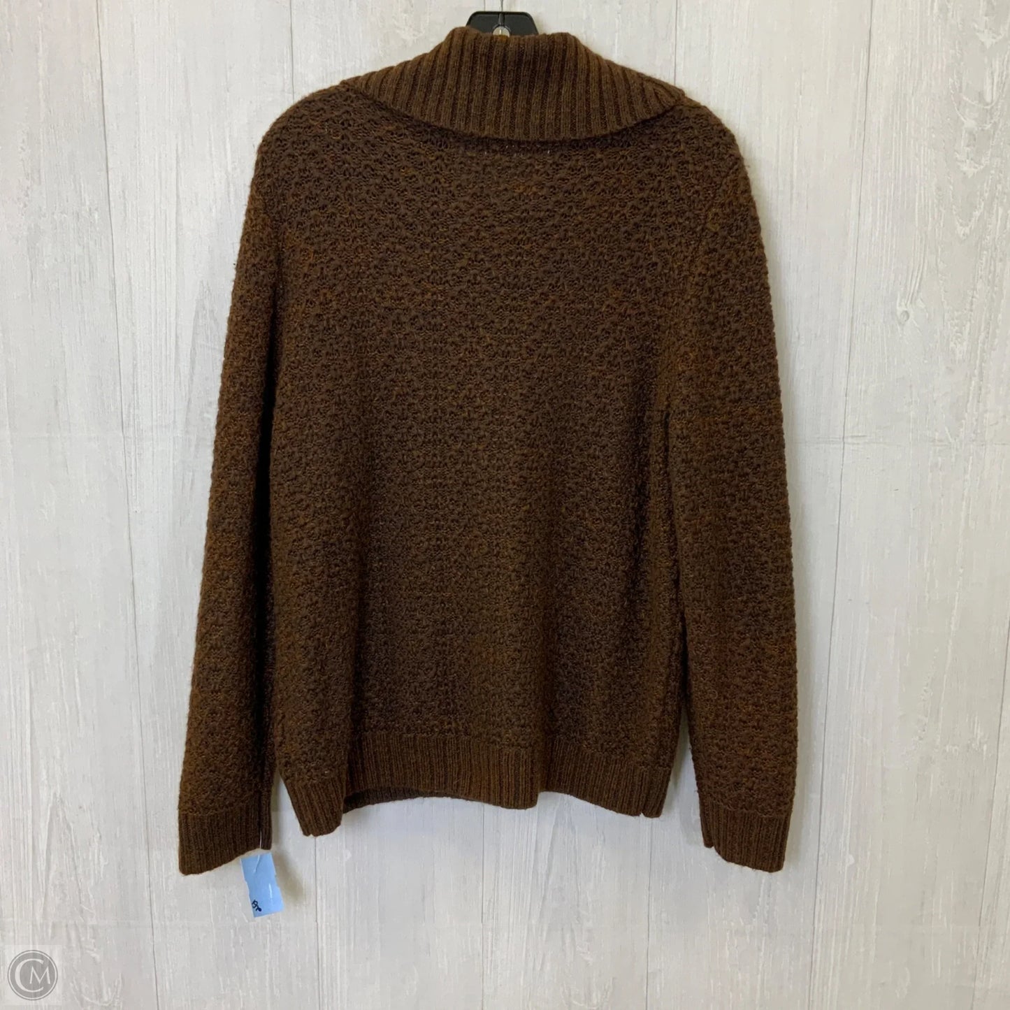 Sweater By Christopher And Banks In Brown, Size: L