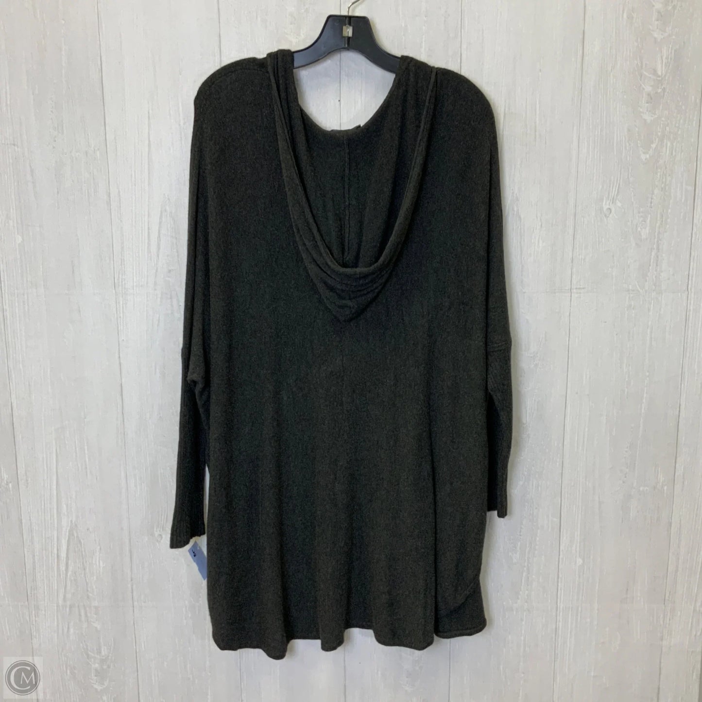 Top Long Sleeve Basic By Eileen Fisher In Grey, Size: L