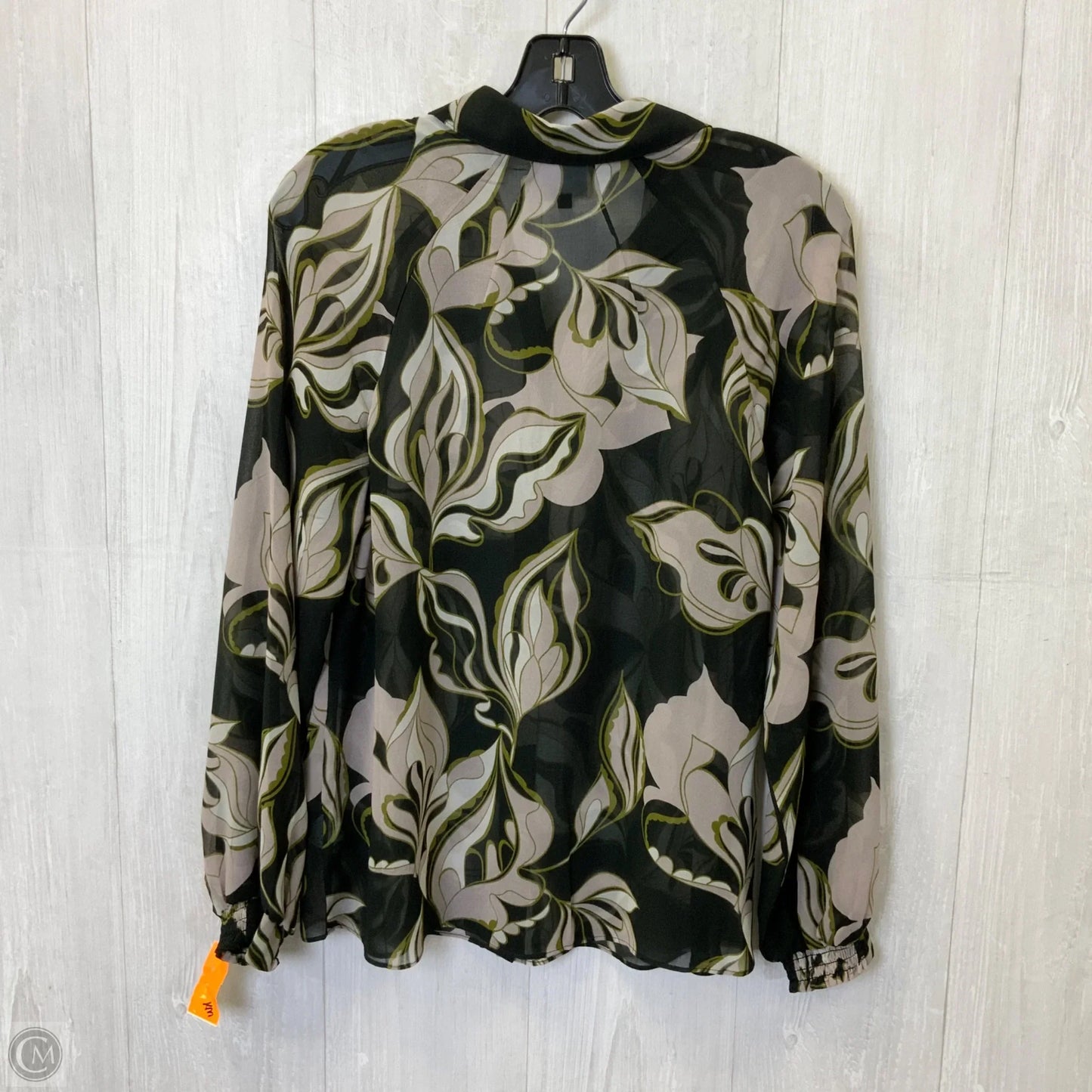 Top Long Sleeve By Cabi In Black, Size: S