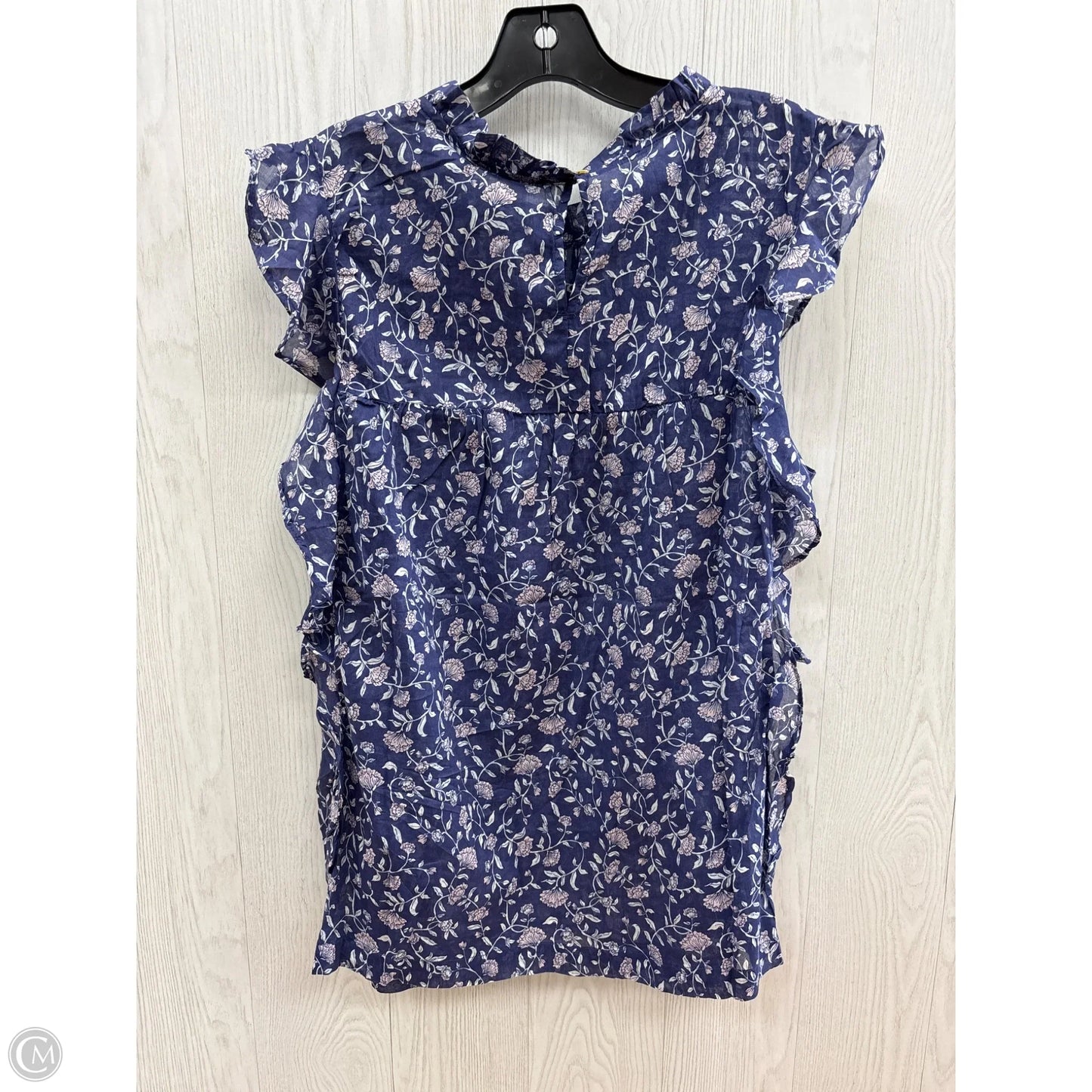 Top Sleeveless By Beachlunchlounge In Blue, Size: Xl