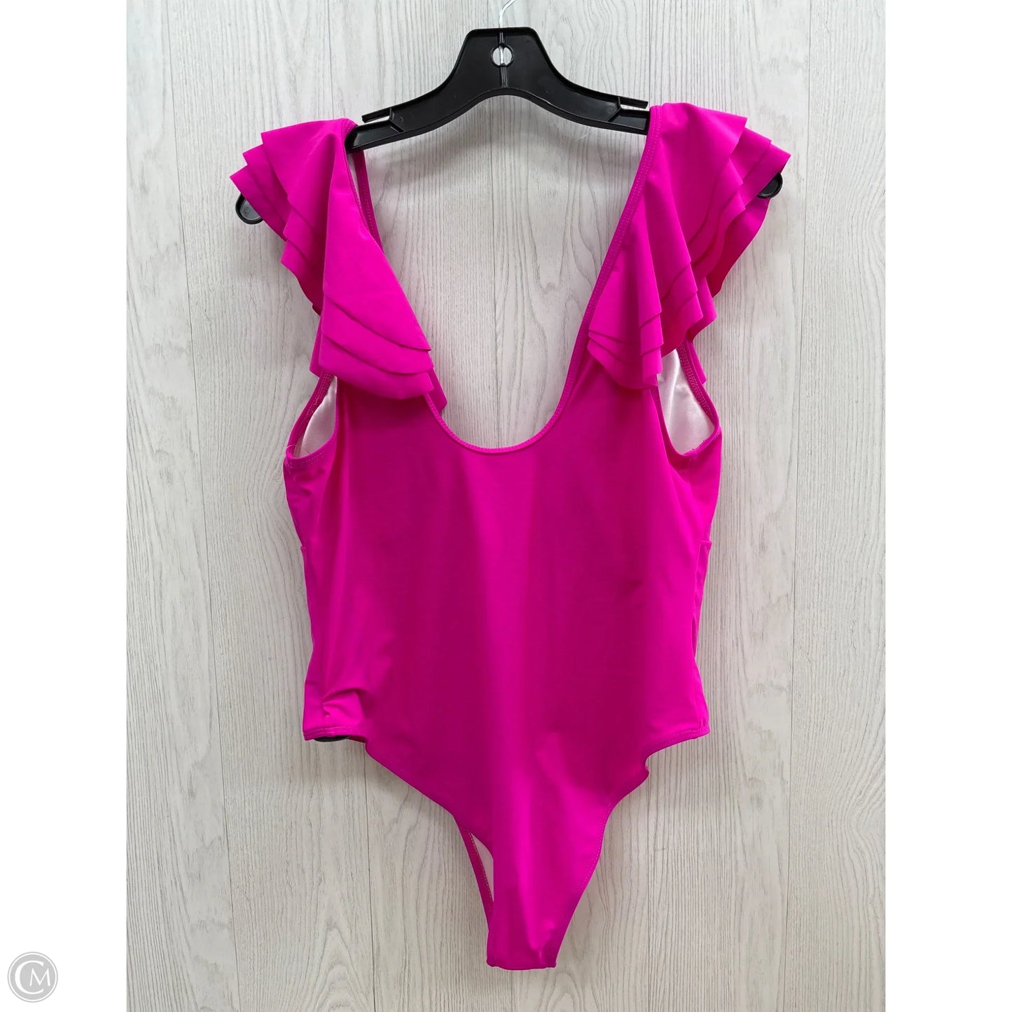 Swimsuit By Shein In Pink & Purple, Size: Xl