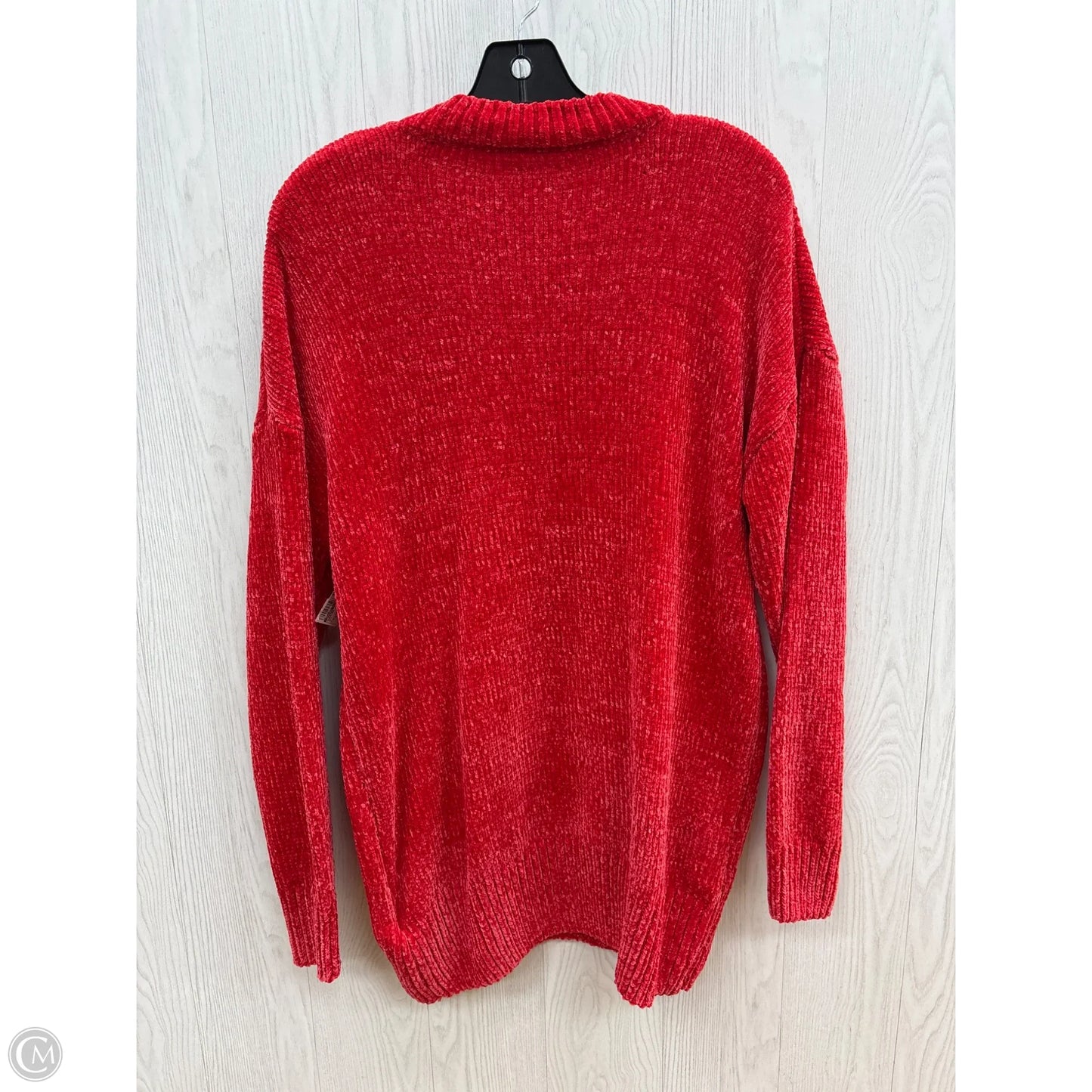 Sweater By Zenana Outfitters In Red, Size: M